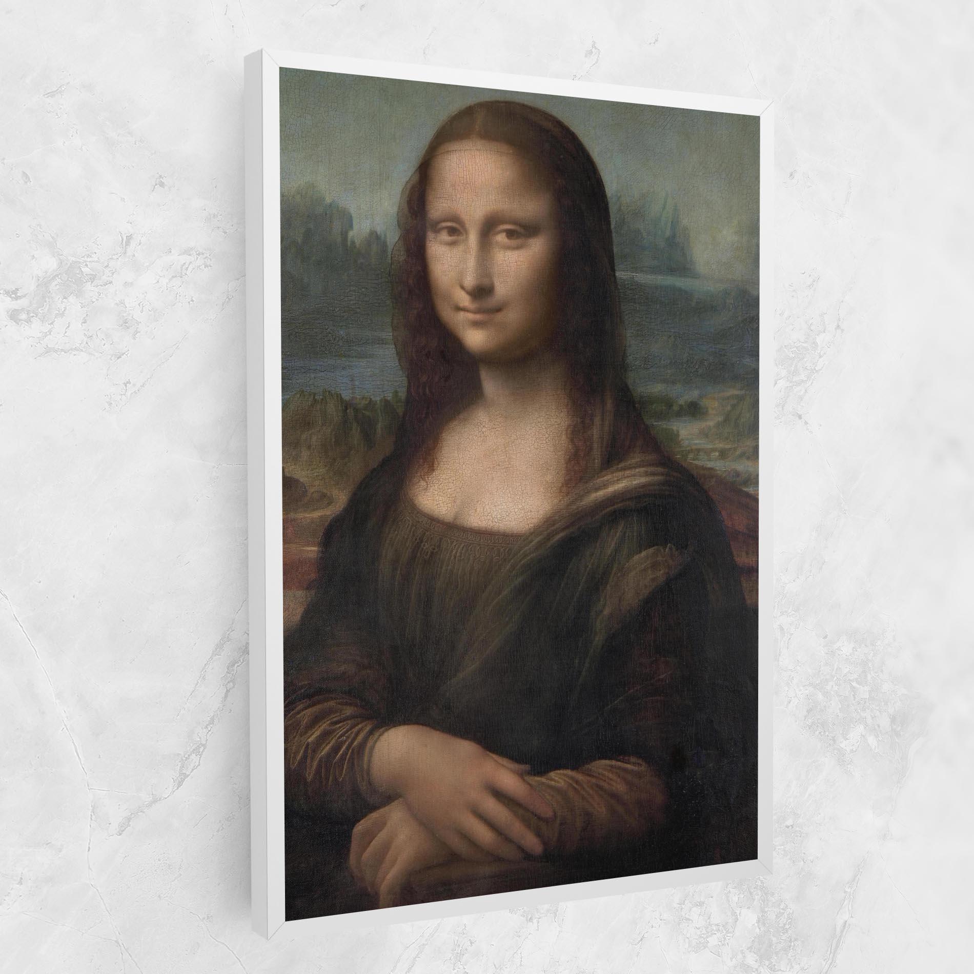Leinwandbild Mona Lisa By Leonardo Da Vinci mockup 1