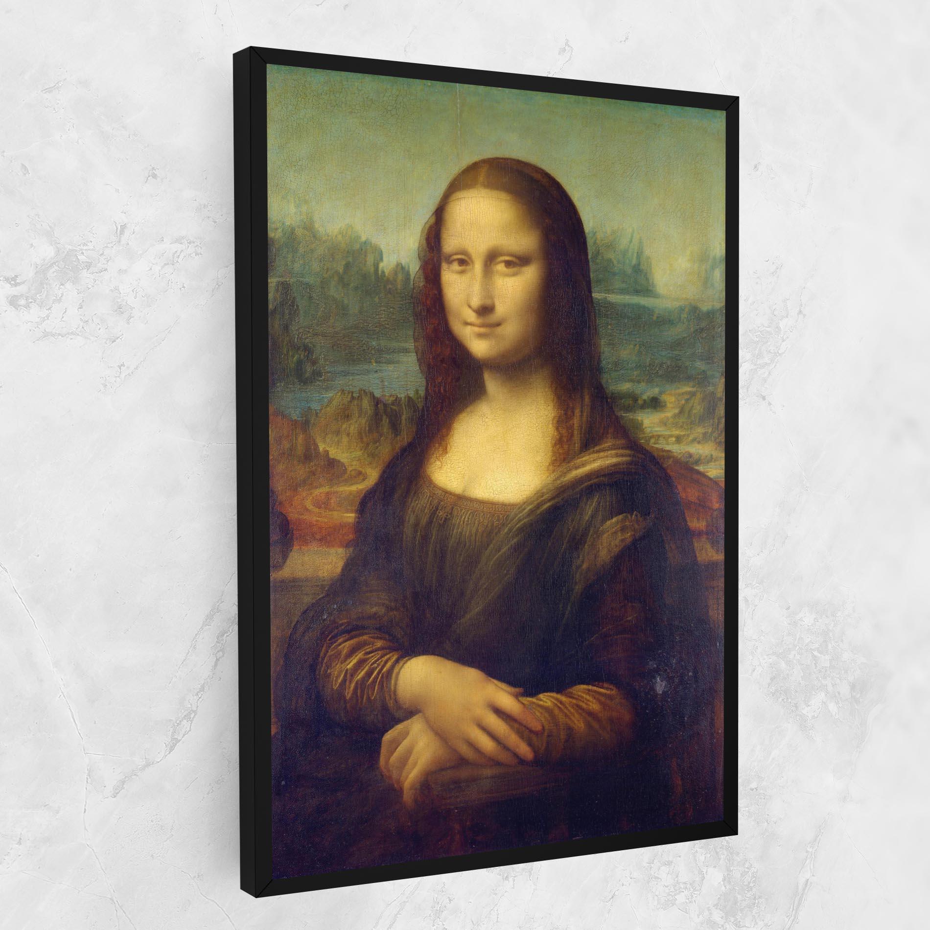 Leinwandbild Gioconda By Leonardo Da Vinci mockup 1