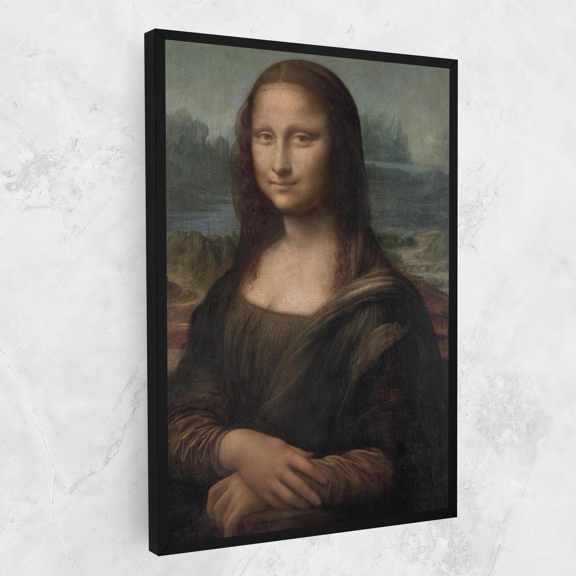 Leinwandbild Mona Lisa By Leonardo Da Vinci mockup 1