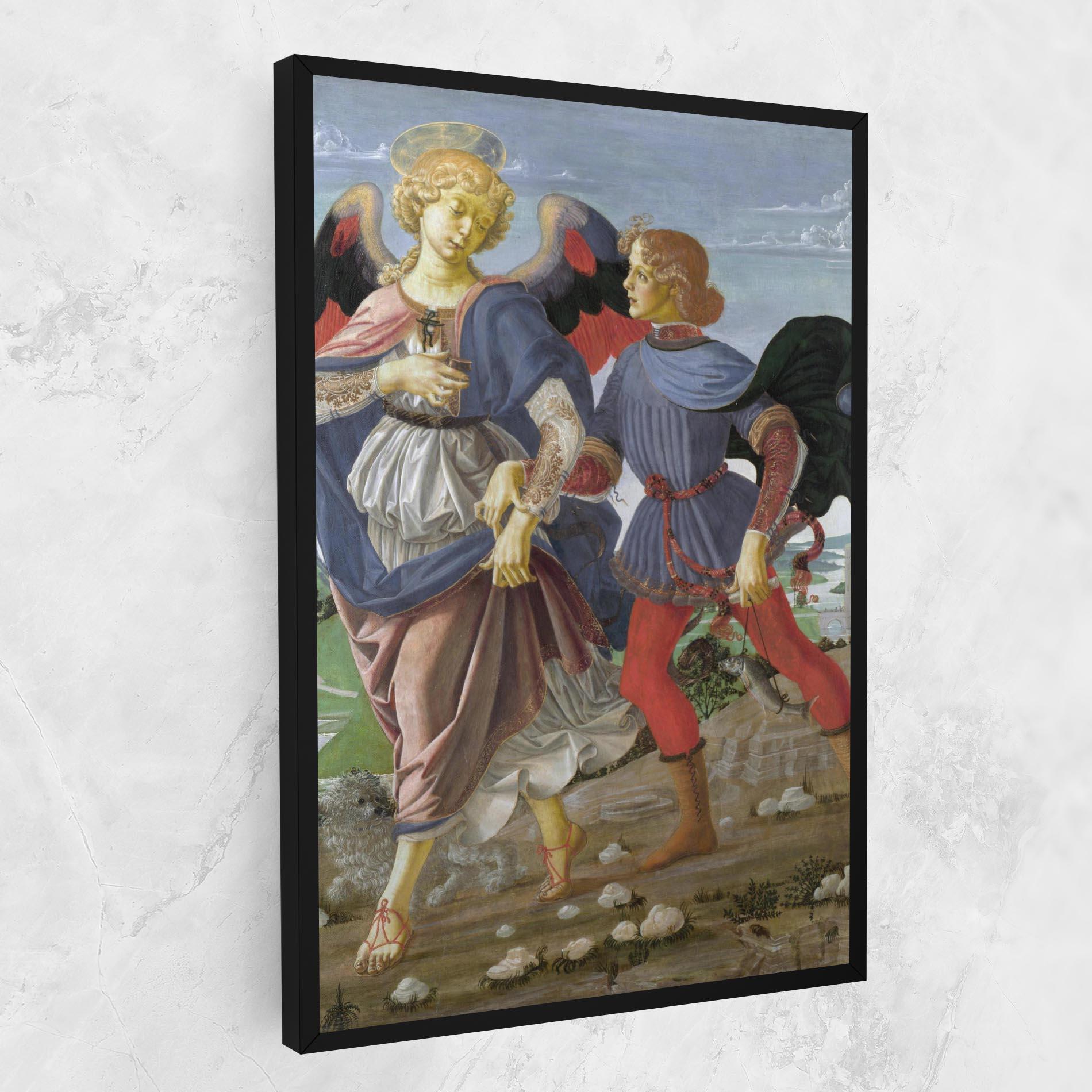 Leinwandbild Tobias And The Angel mockup 1