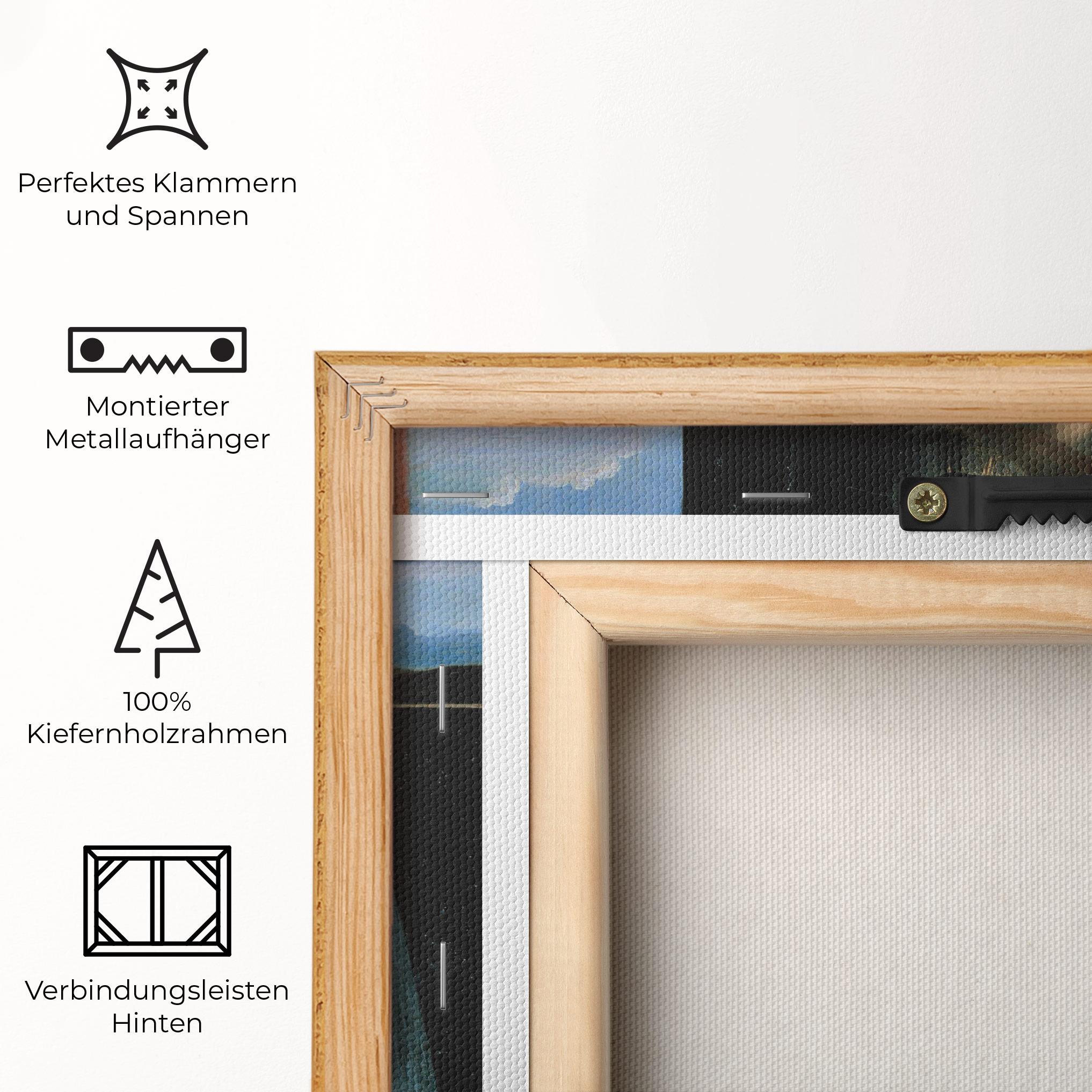 Leinwandbild Leonardo Da Vinci Attributed Madonna Litta mockup 5