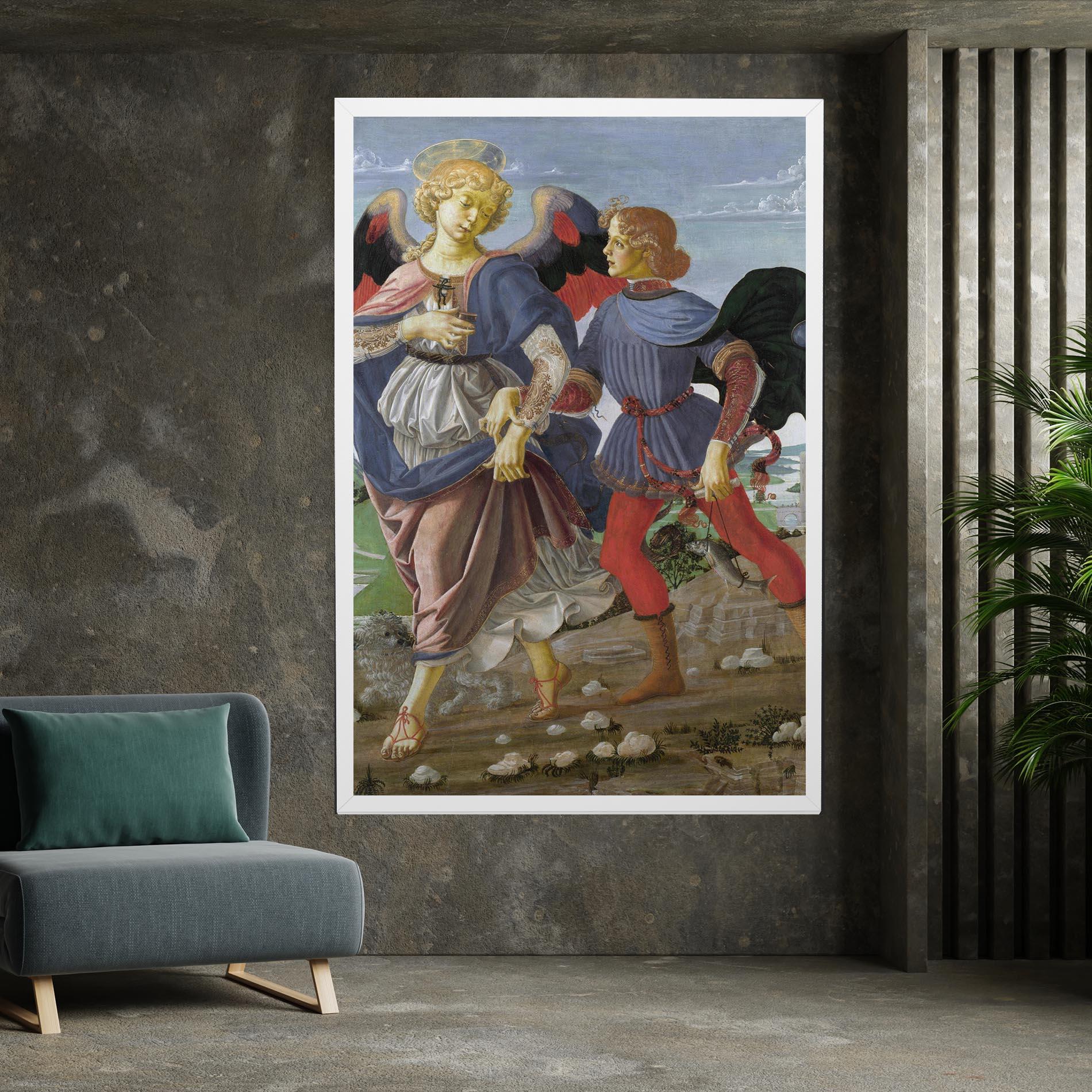 Leinwandbild Tobias And The Angel mockup 7