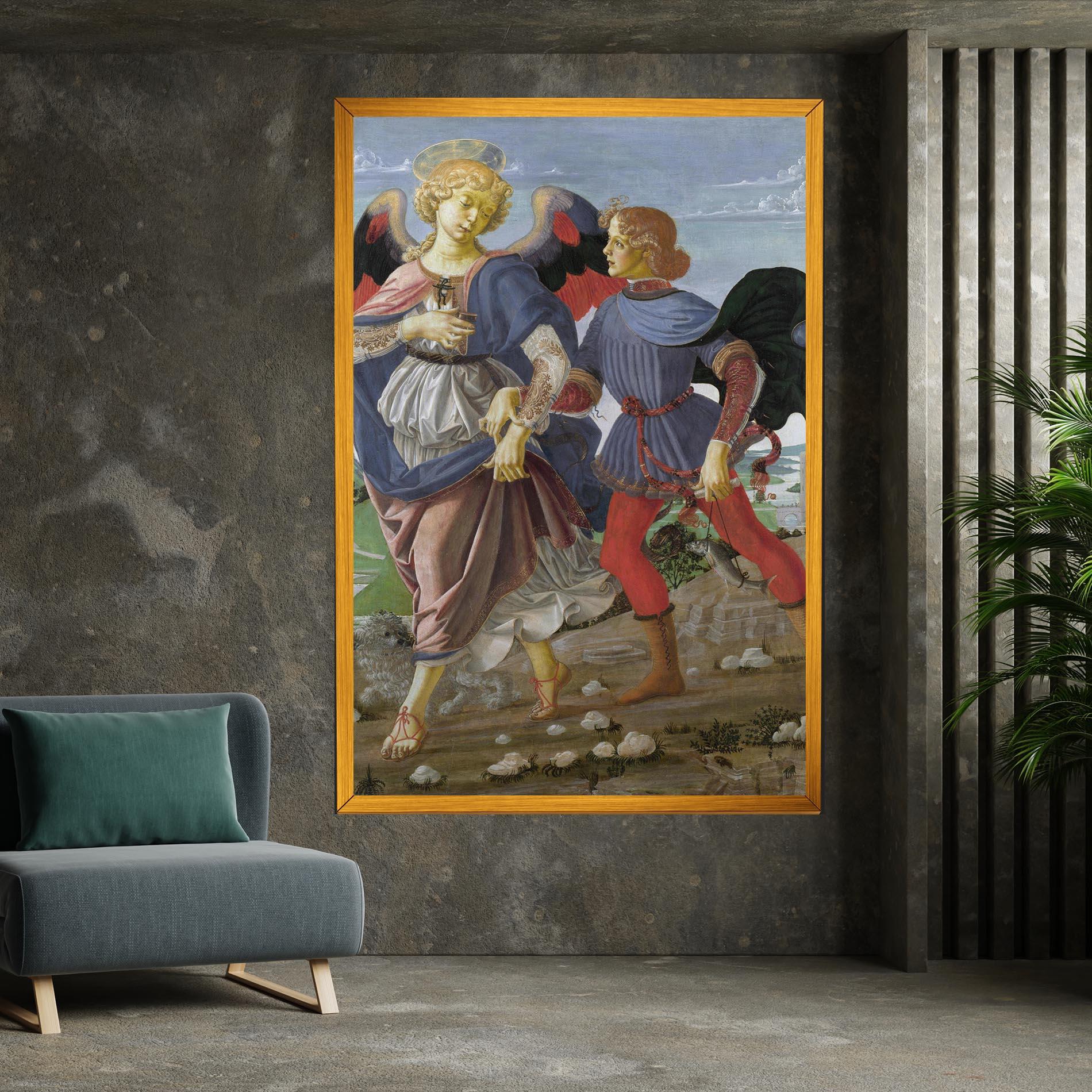 Leinwandbild Tobias And The Angel mockup 7