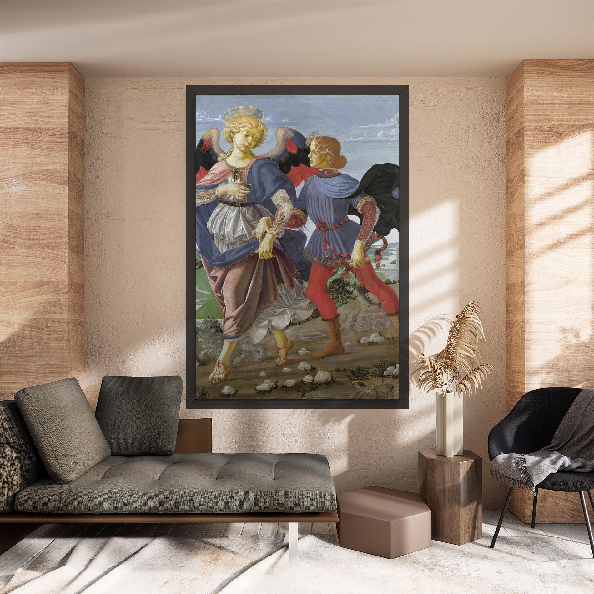 Leinwandbild Tobias And The Angel mockup 8