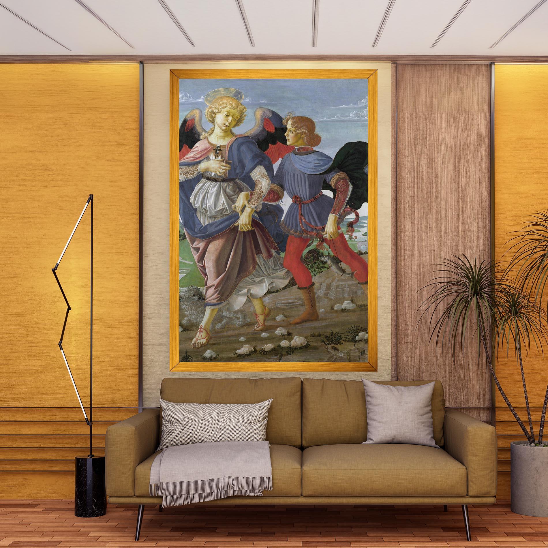 Leinwandbild Tobias And The Angel mockup 9