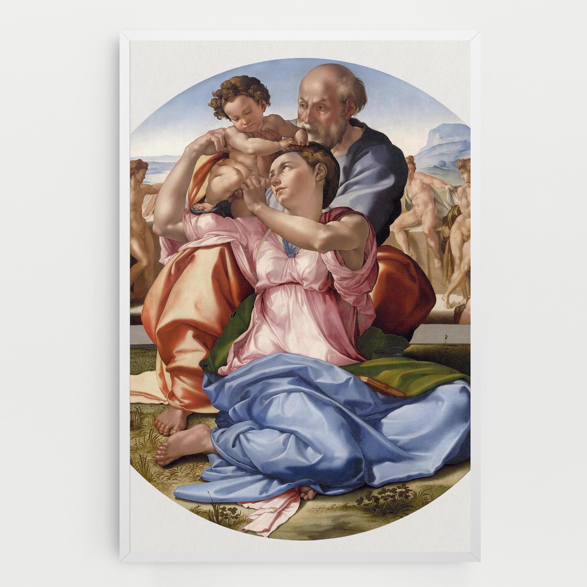 Leinwandbild Doni Tondo mockup 0