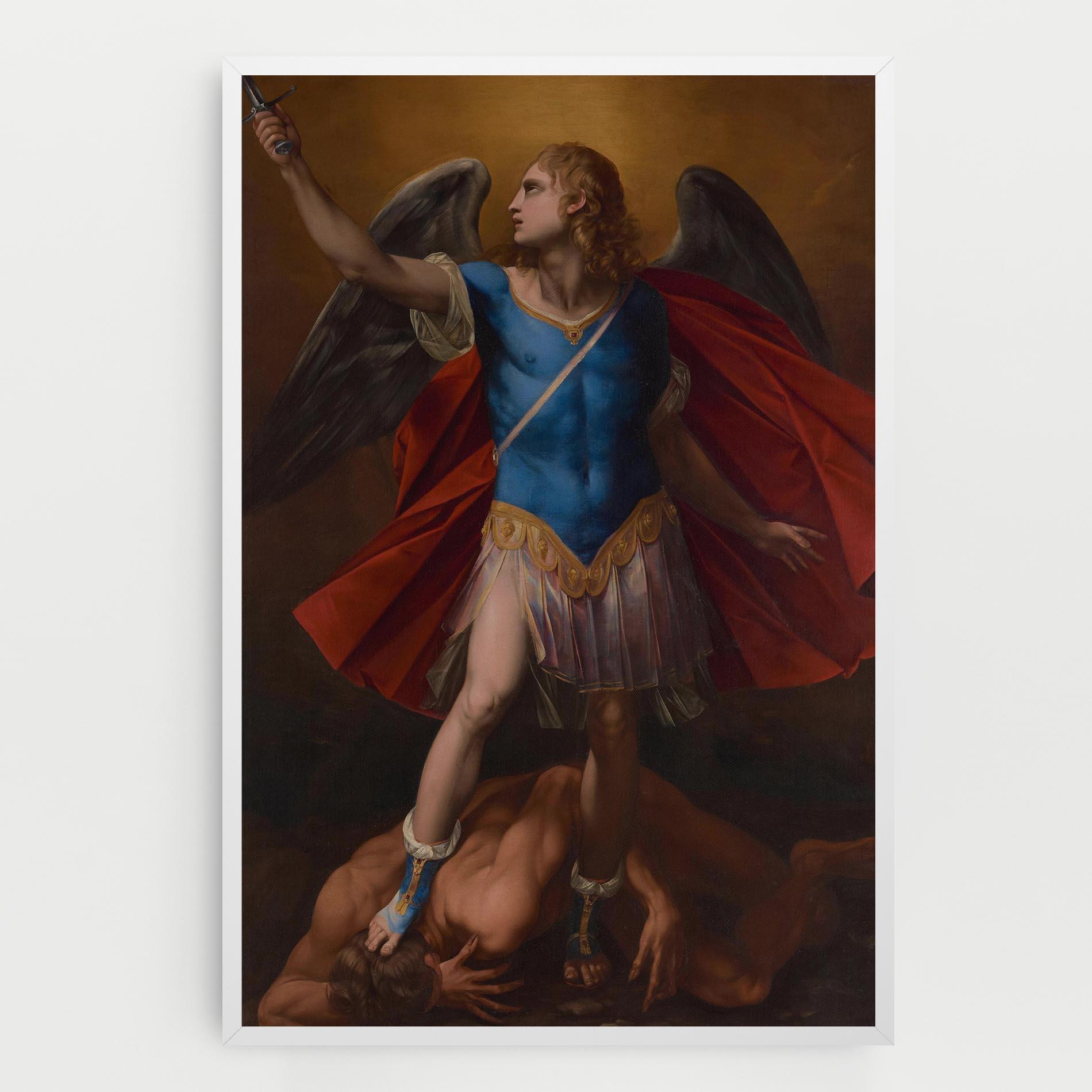 Leinwandbild Sword In Upraised mockup 0