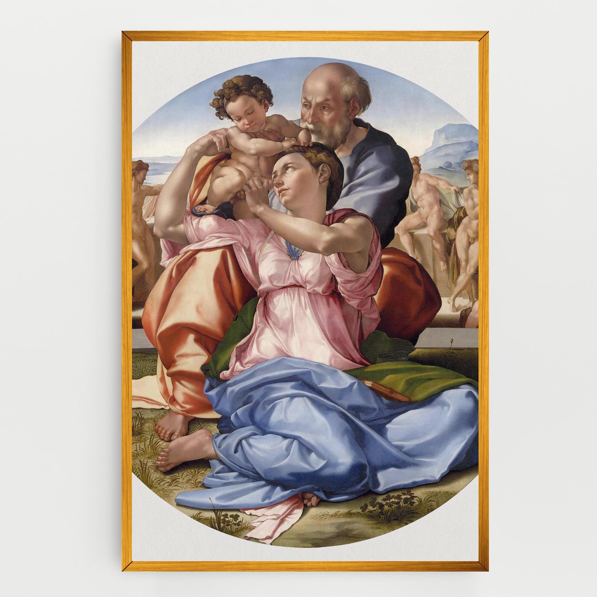 Leinwandbild Doni Tondo mockup 0