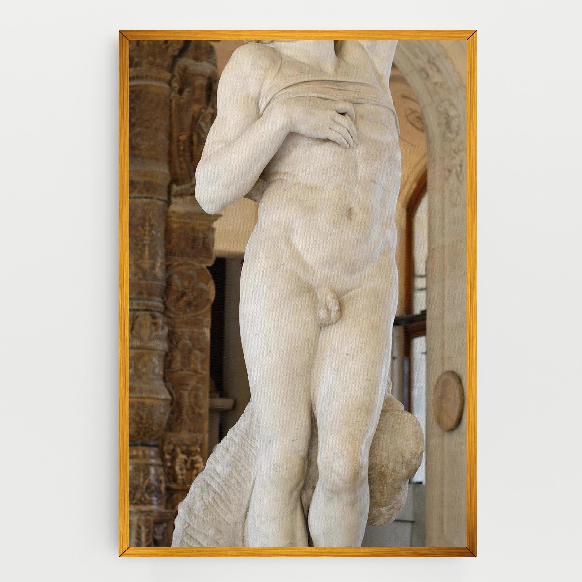 Leinwandbild Dying Slave mockup 0