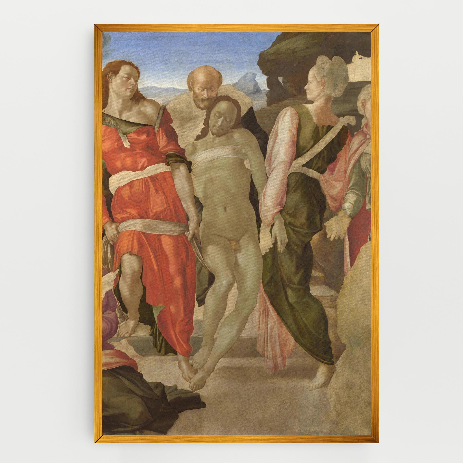 Leinwandbild Entombment mockup 0