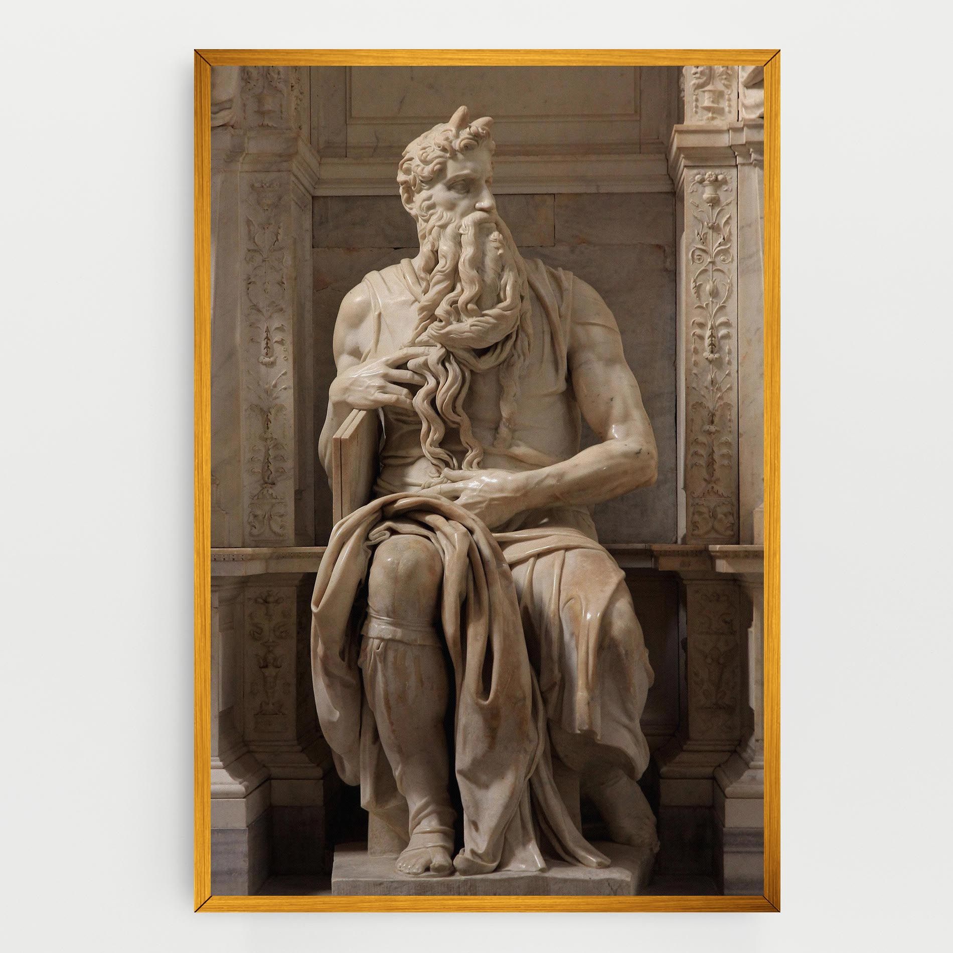 Statue Moses mockup 0