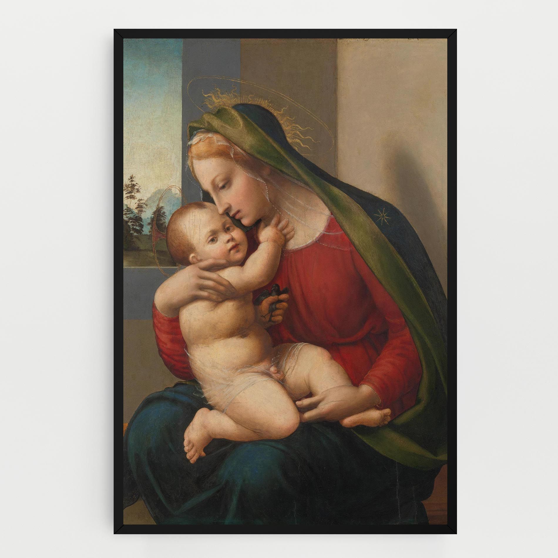 Madonna And Child mockup 0