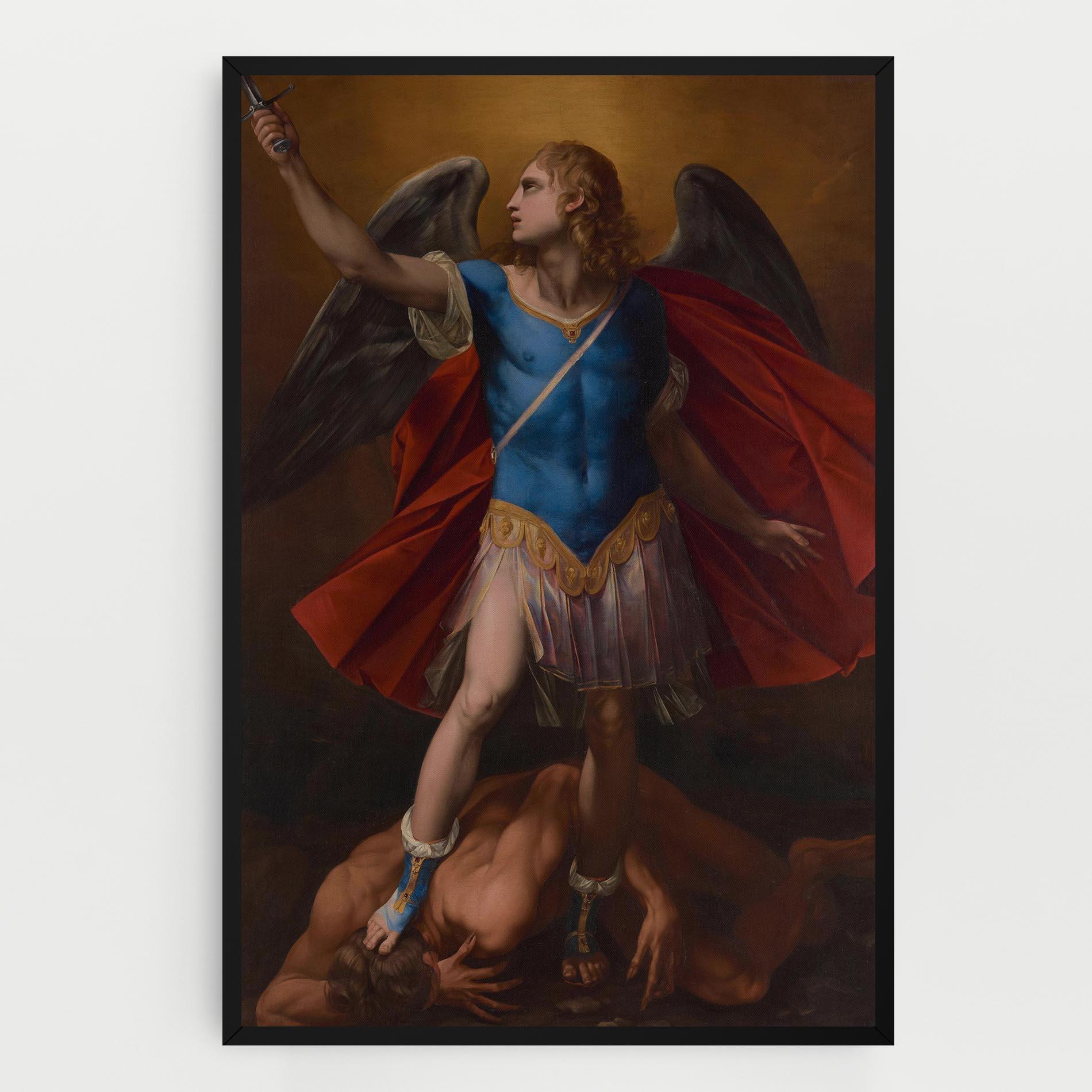 Leinwandbild Sword In Upraised mockup 0