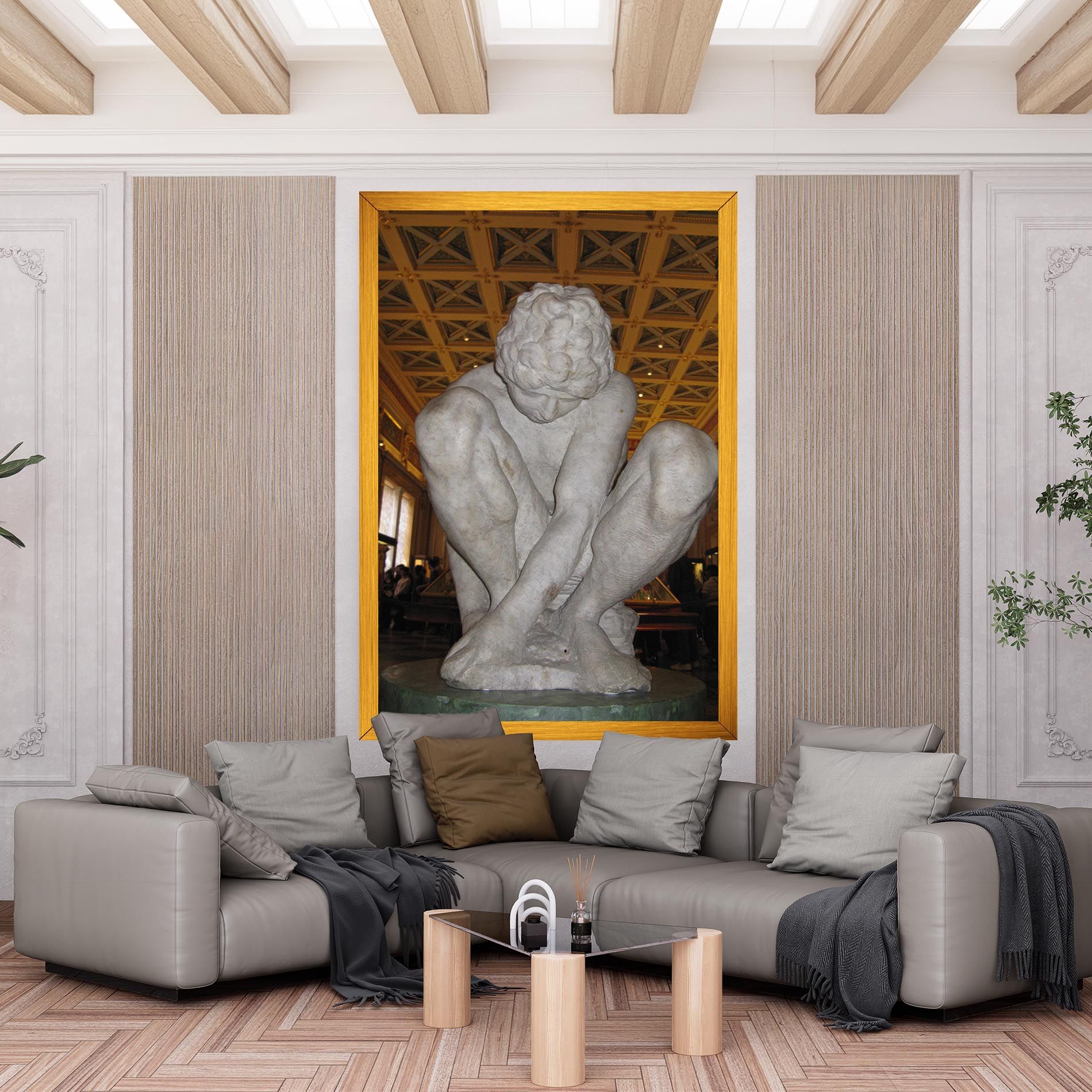 Crouching Boy mockup 6