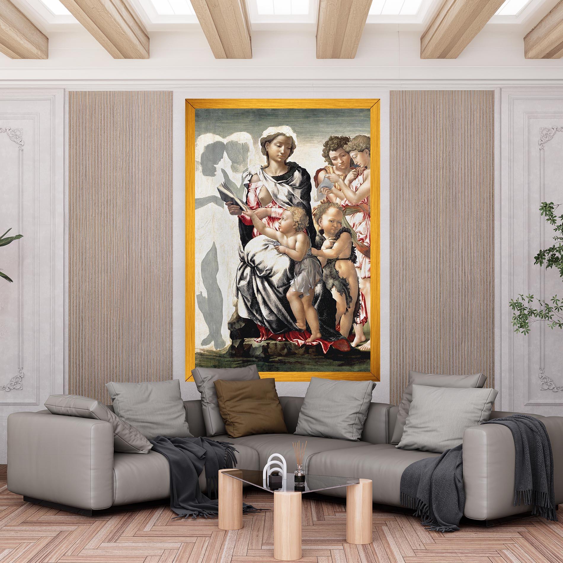 Leinwandbild Manchester Madonna mockup 6