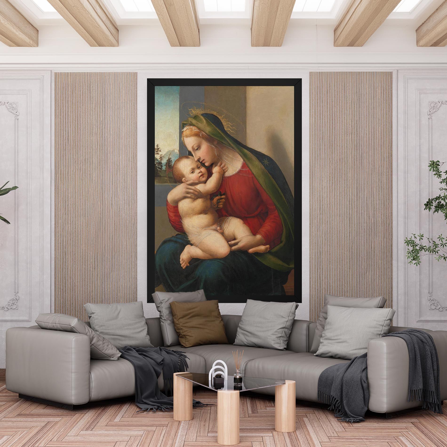 Madonna And Child mockup 6