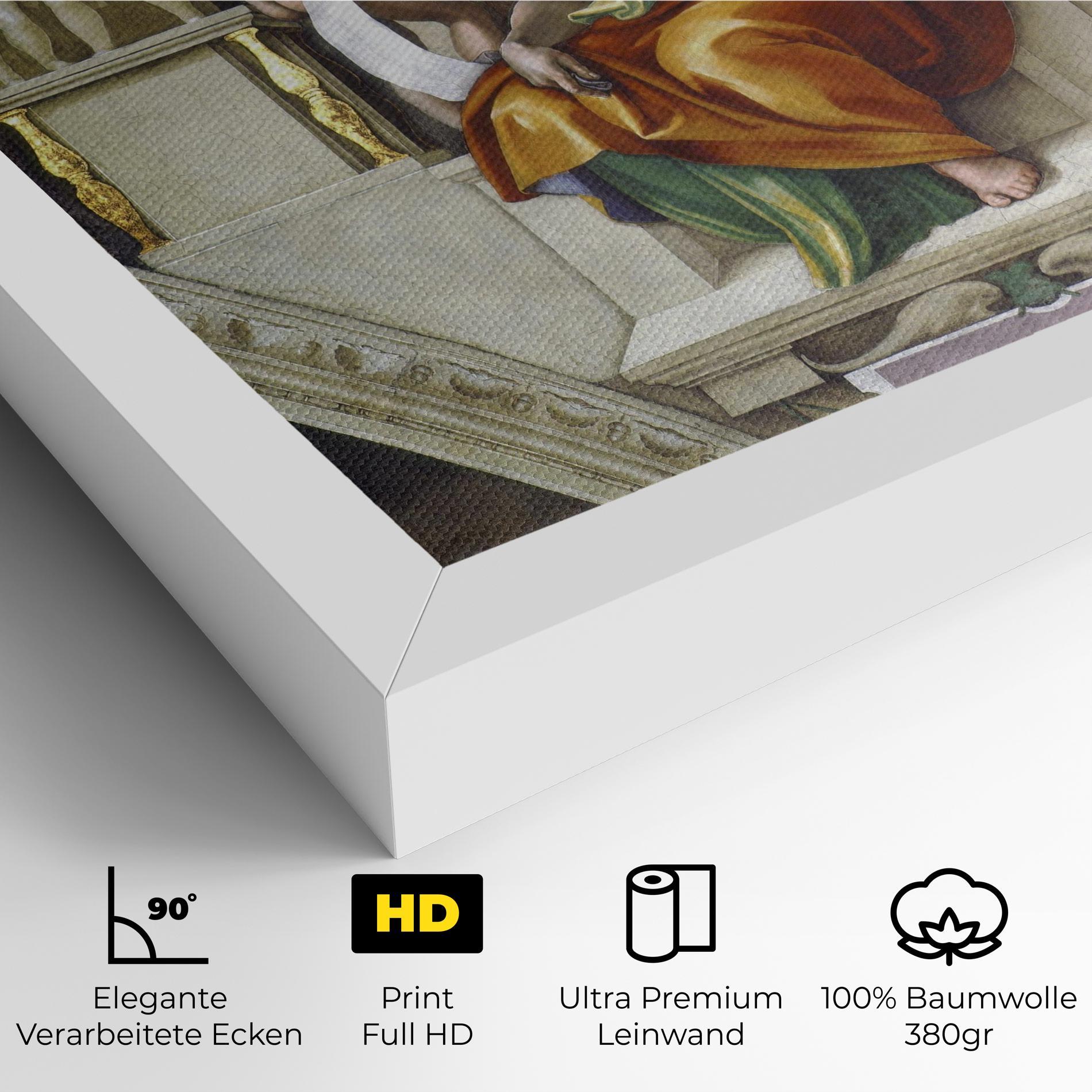 Leinwandbild Delphic Sibyl mockup 4