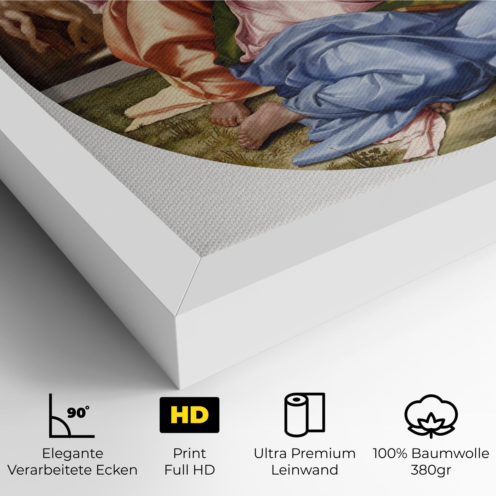 Leinwandbild Doni Tondo mockup 4