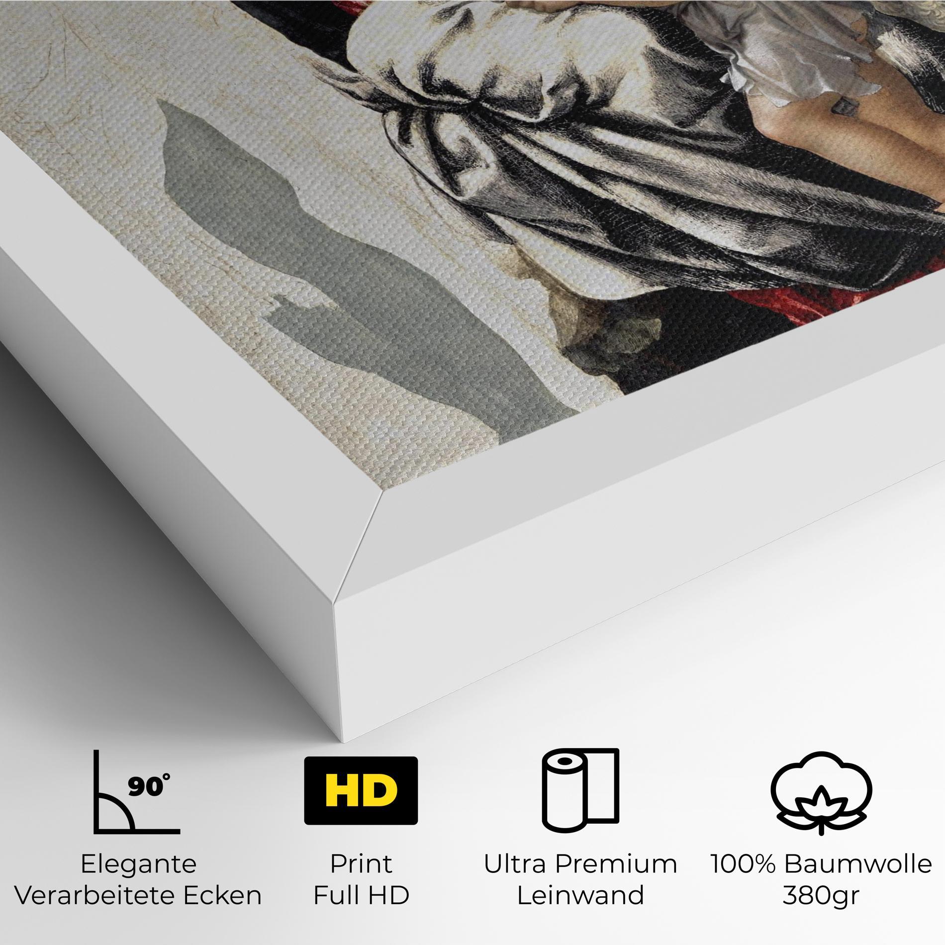 Leinwandbild Manchester Madonna mockup 4