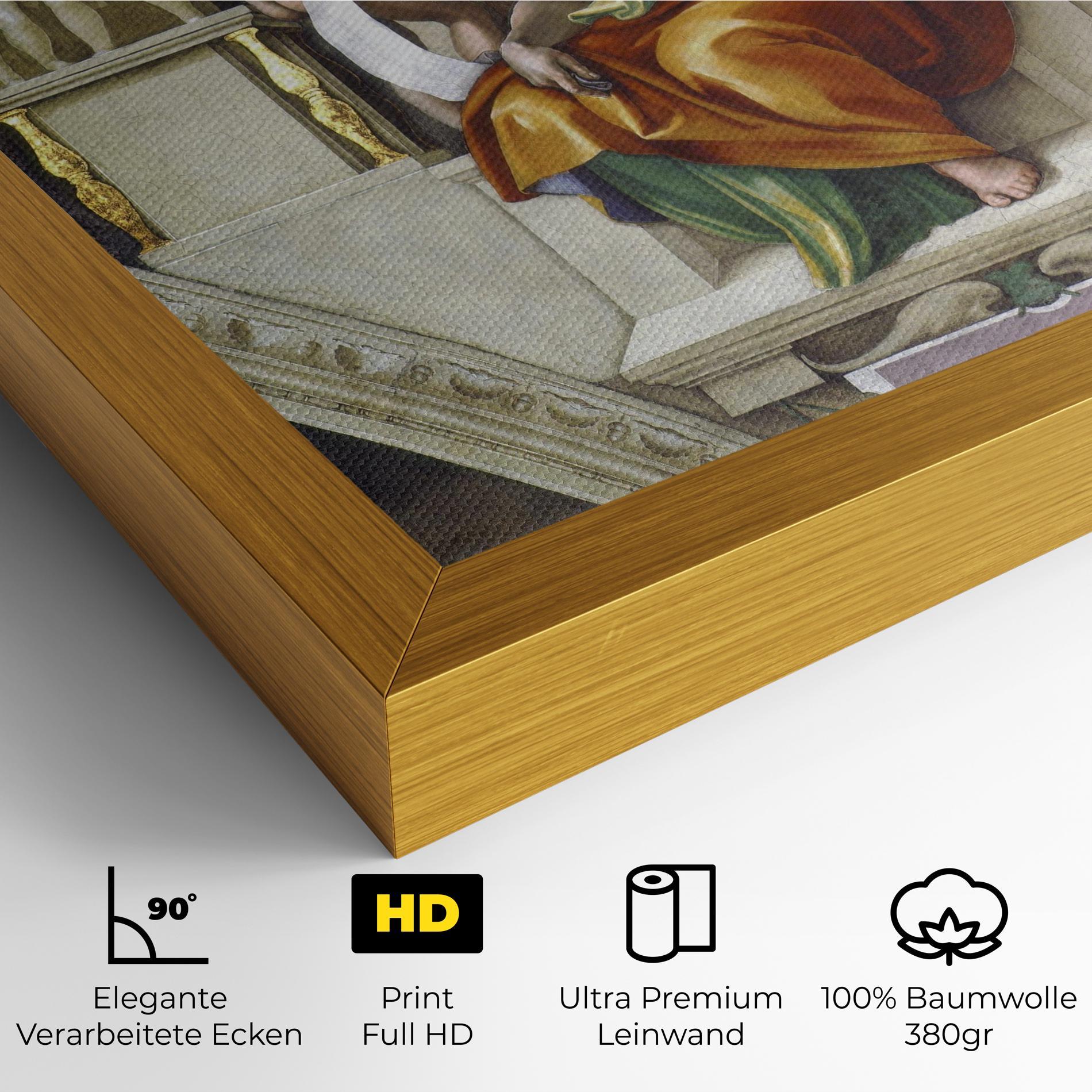 Leinwandbild Delphic Sibyl mockup 4