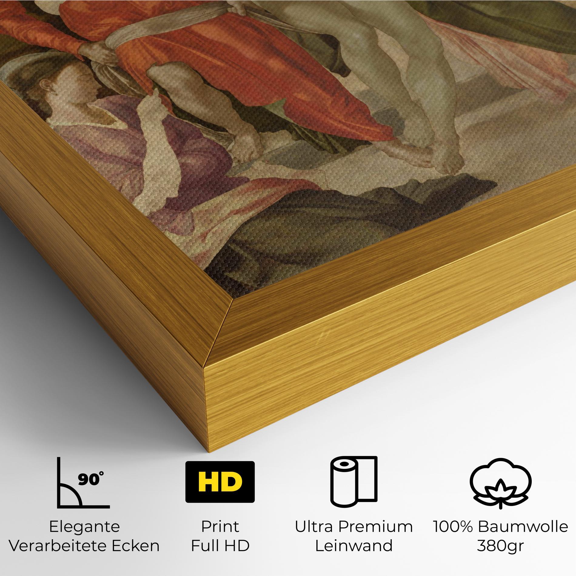 Leinwandbild Entombment mockup 4