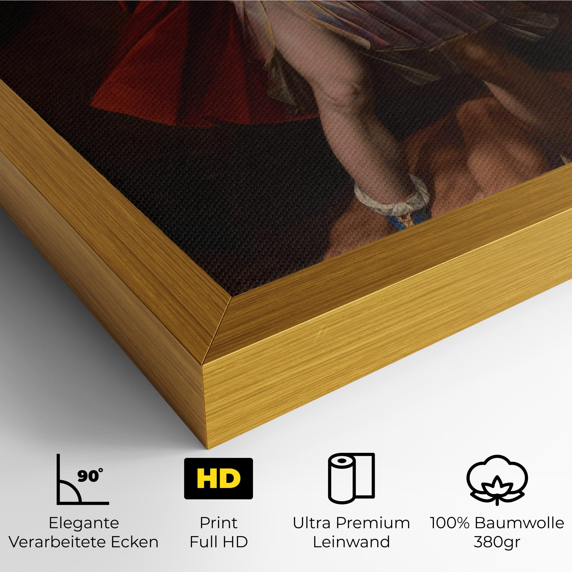 Leinwandbild Sword In Upraised mockup 4