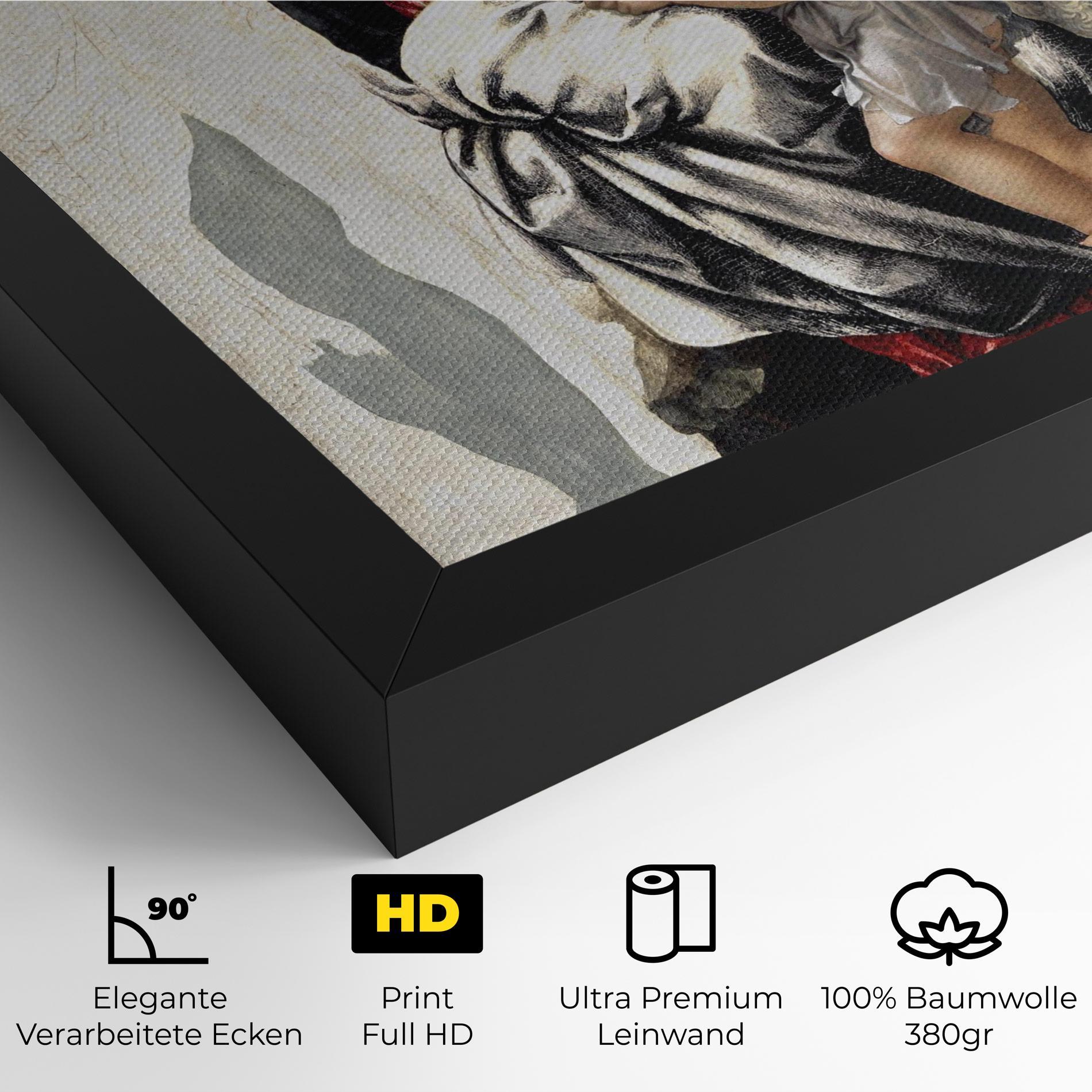 Leinwandbild Manchester Madonna mockup 4