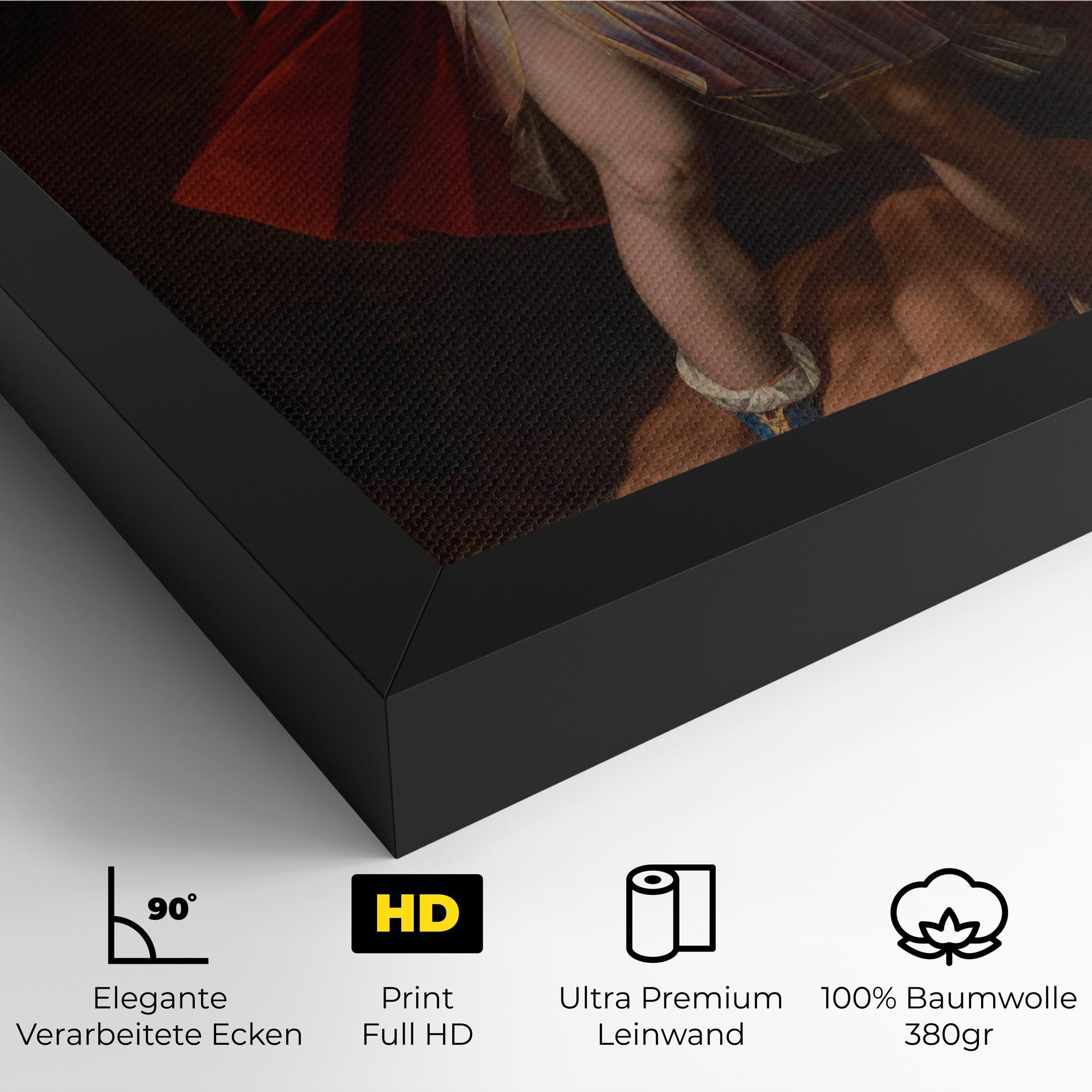 Leinwandbild Sword In Upraised mockup 4