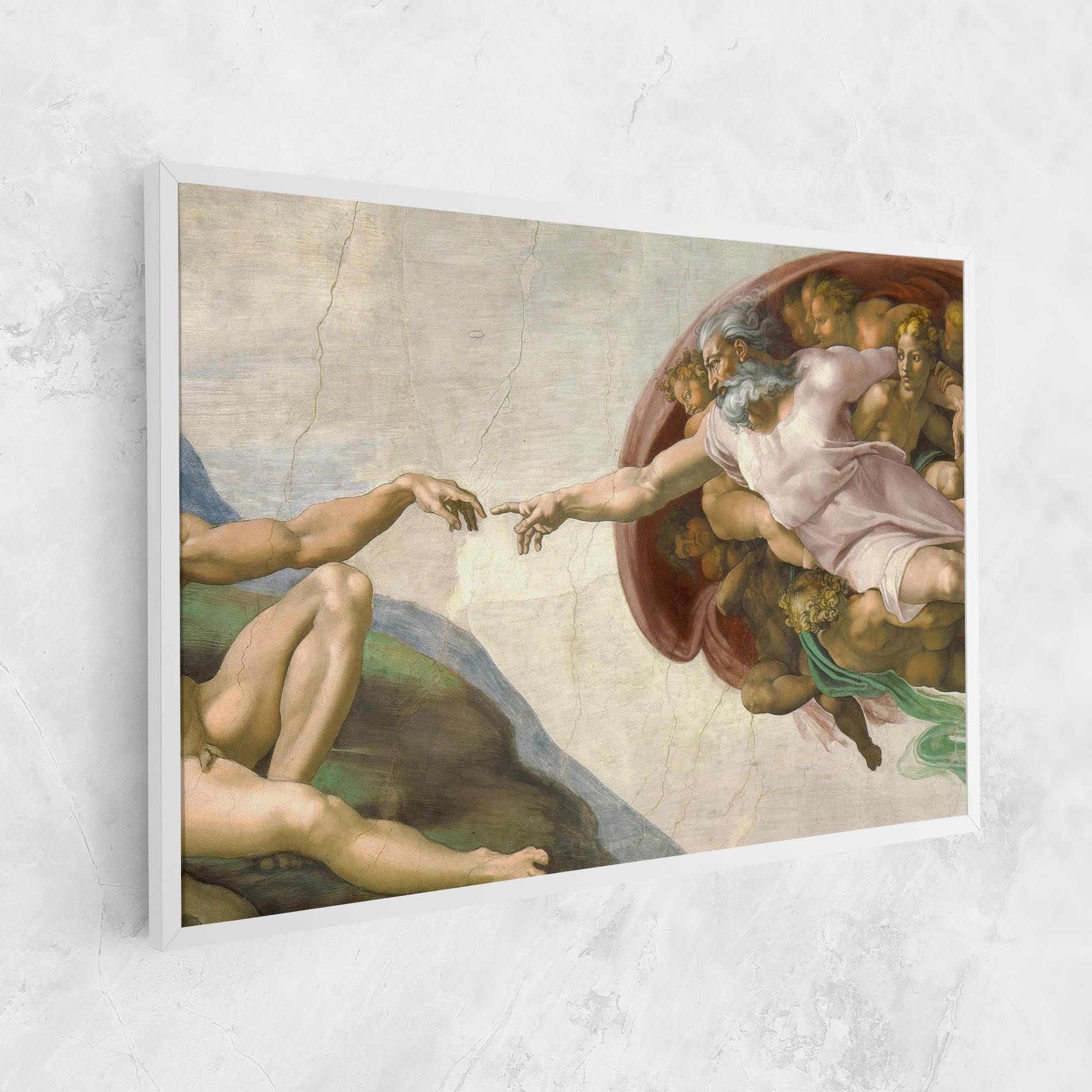 The Creation Of Adam mockup 1