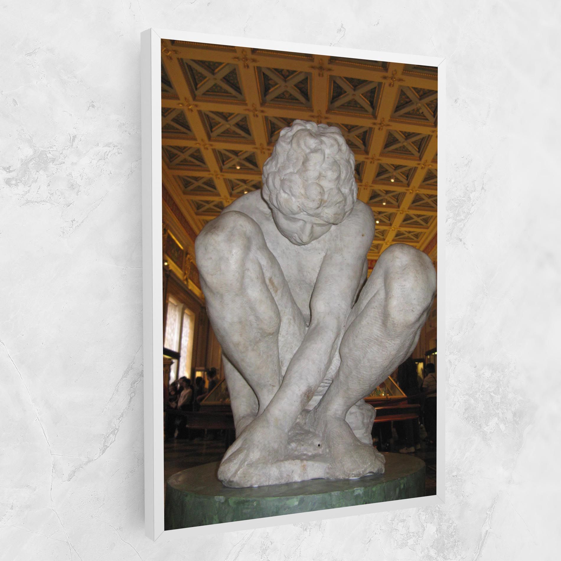 Crouching Boy mockup 1