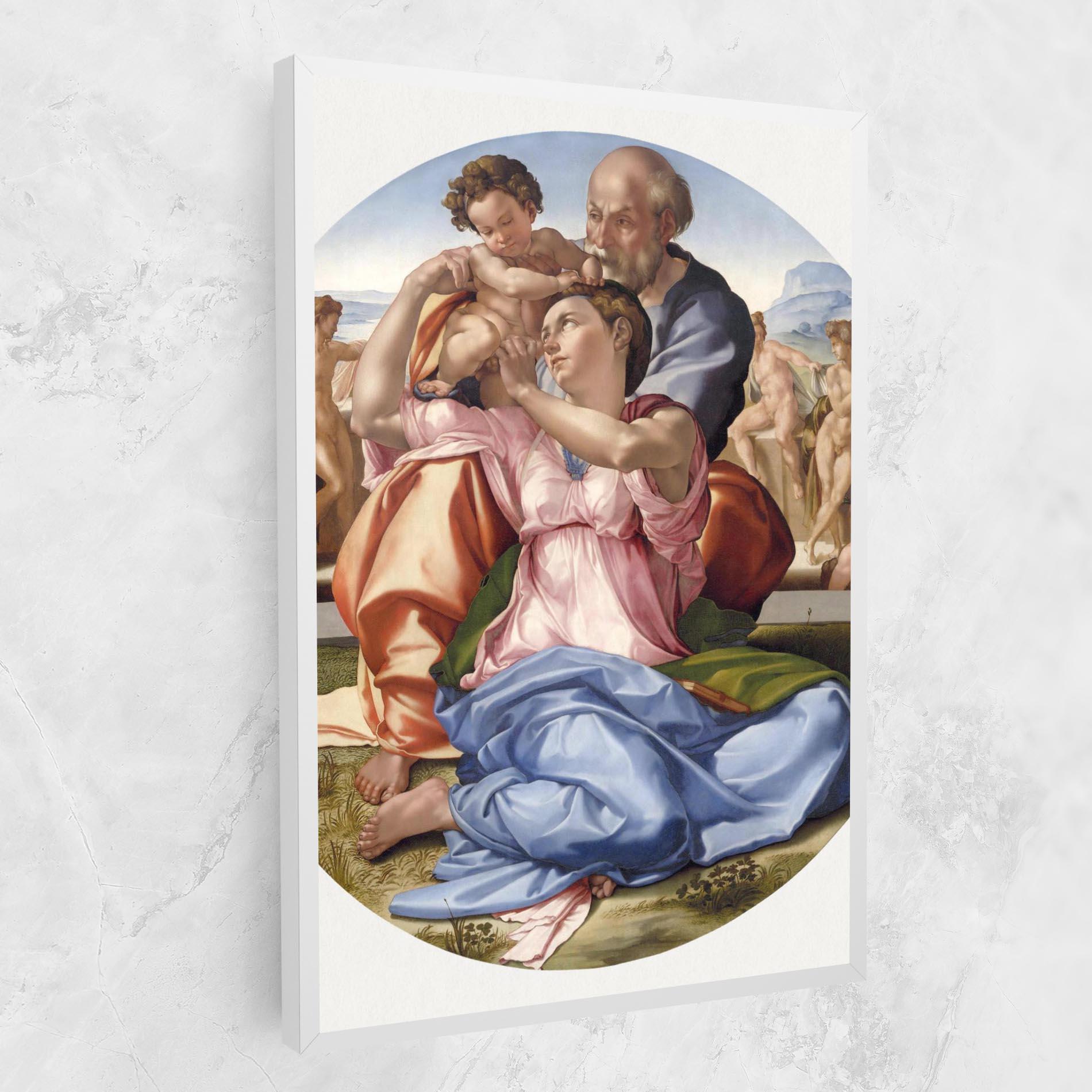 Leinwandbild Doni Tondo mockup 1