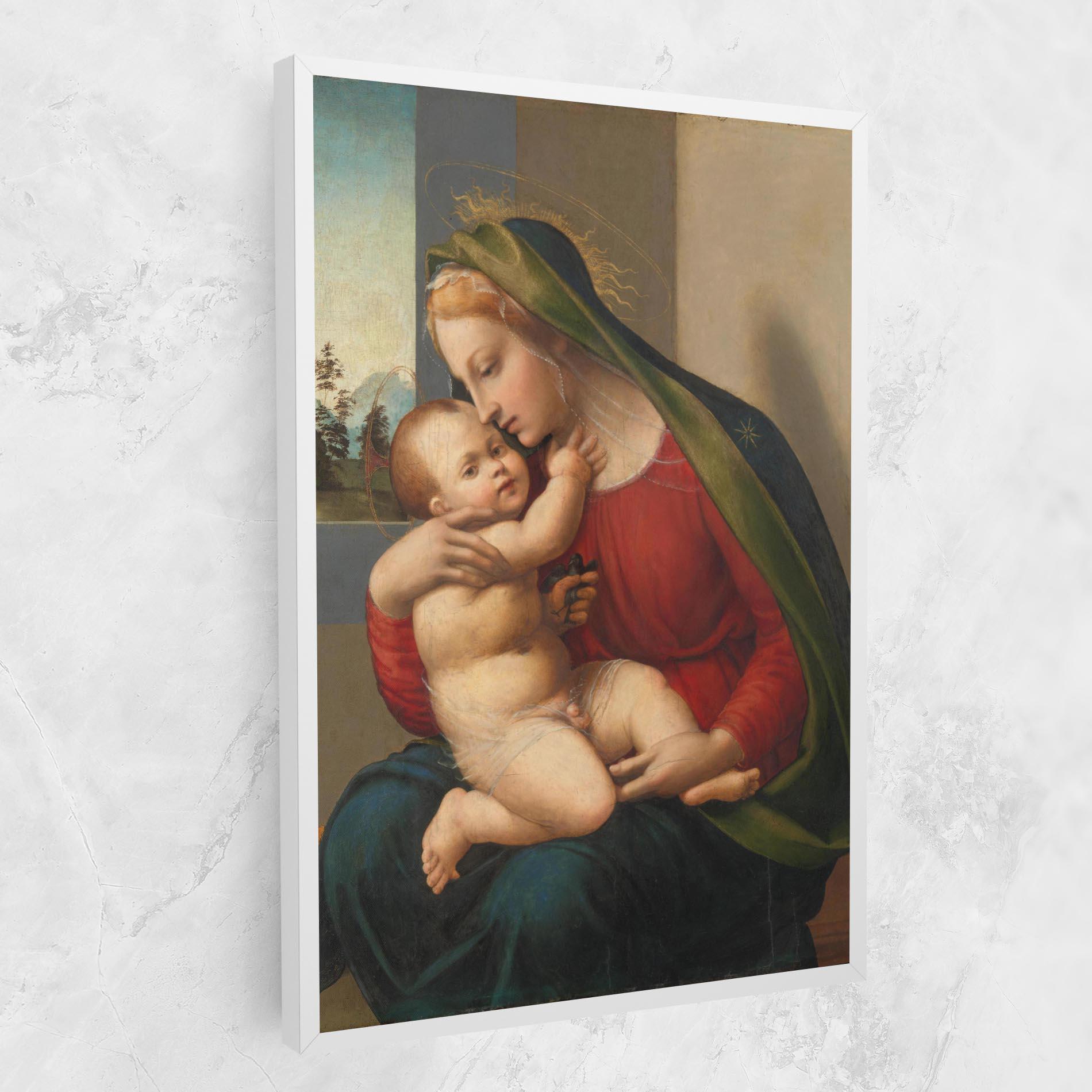 Leinwandbild Madonna And Child mockup 1