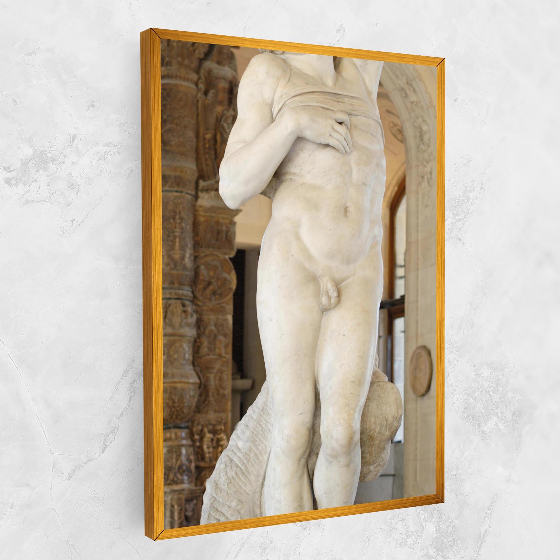 Leinwandbild Dying Slave mockup 1