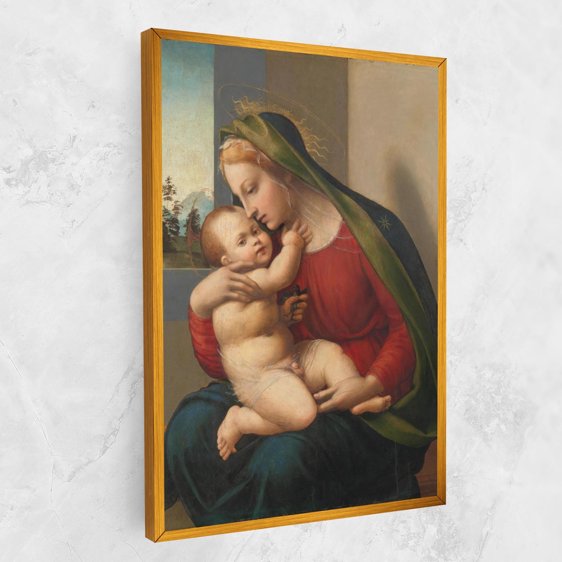 Madonna And Child mockup 1