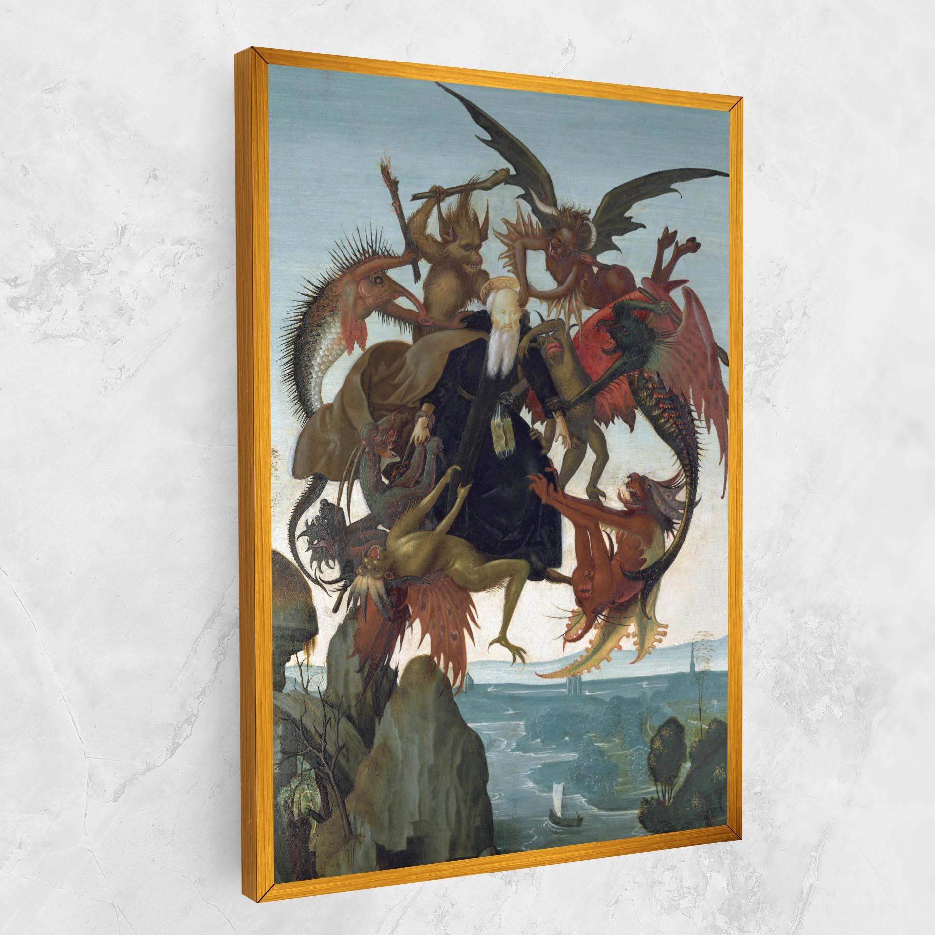 Leinwandbild Torment Of Saint mockup 1