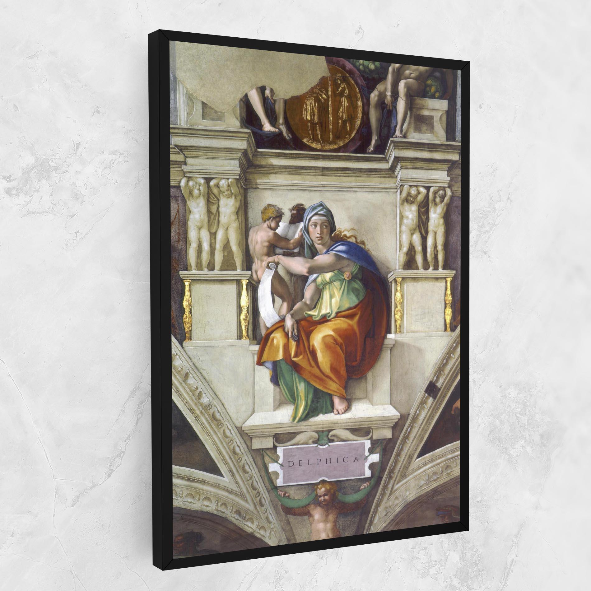 Leinwandbild Delphic Sibyl mockup 1
