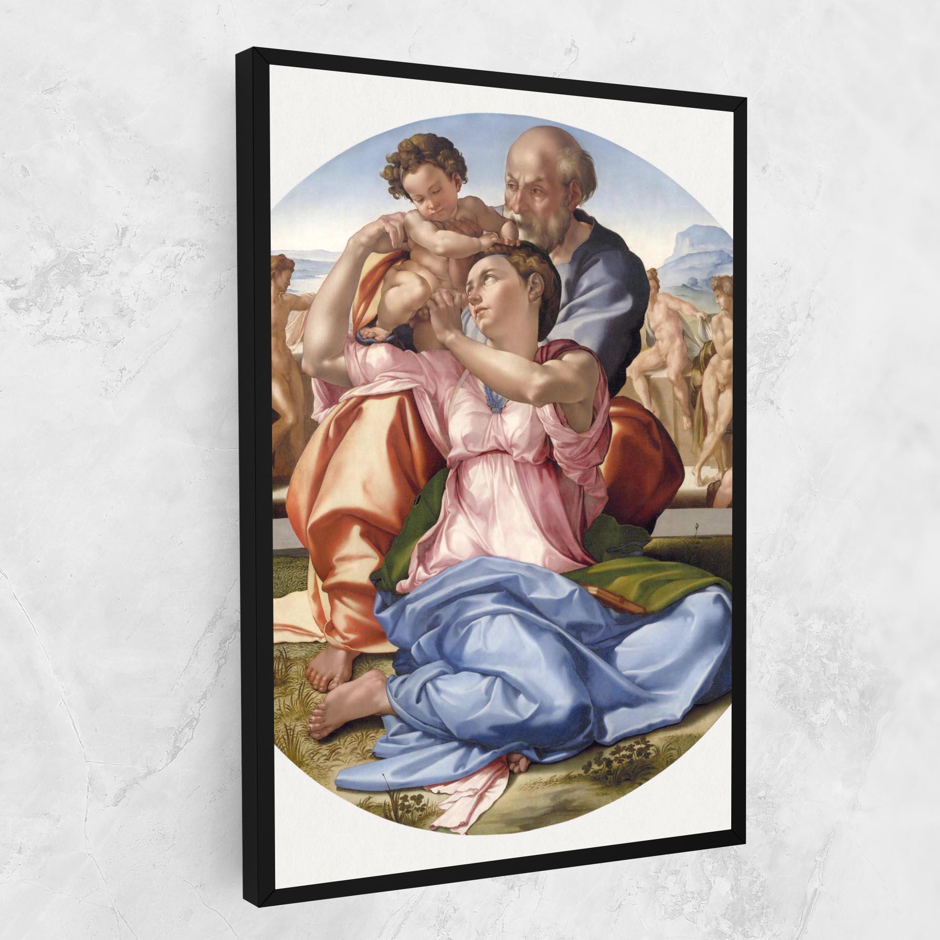 Leinwandbild Doni Tondo mockup 1