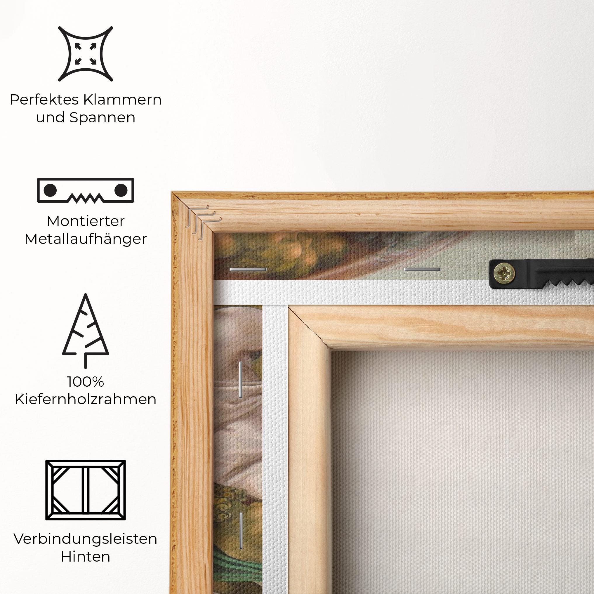 Leinwandbild The Creation Of Adam mockup 5