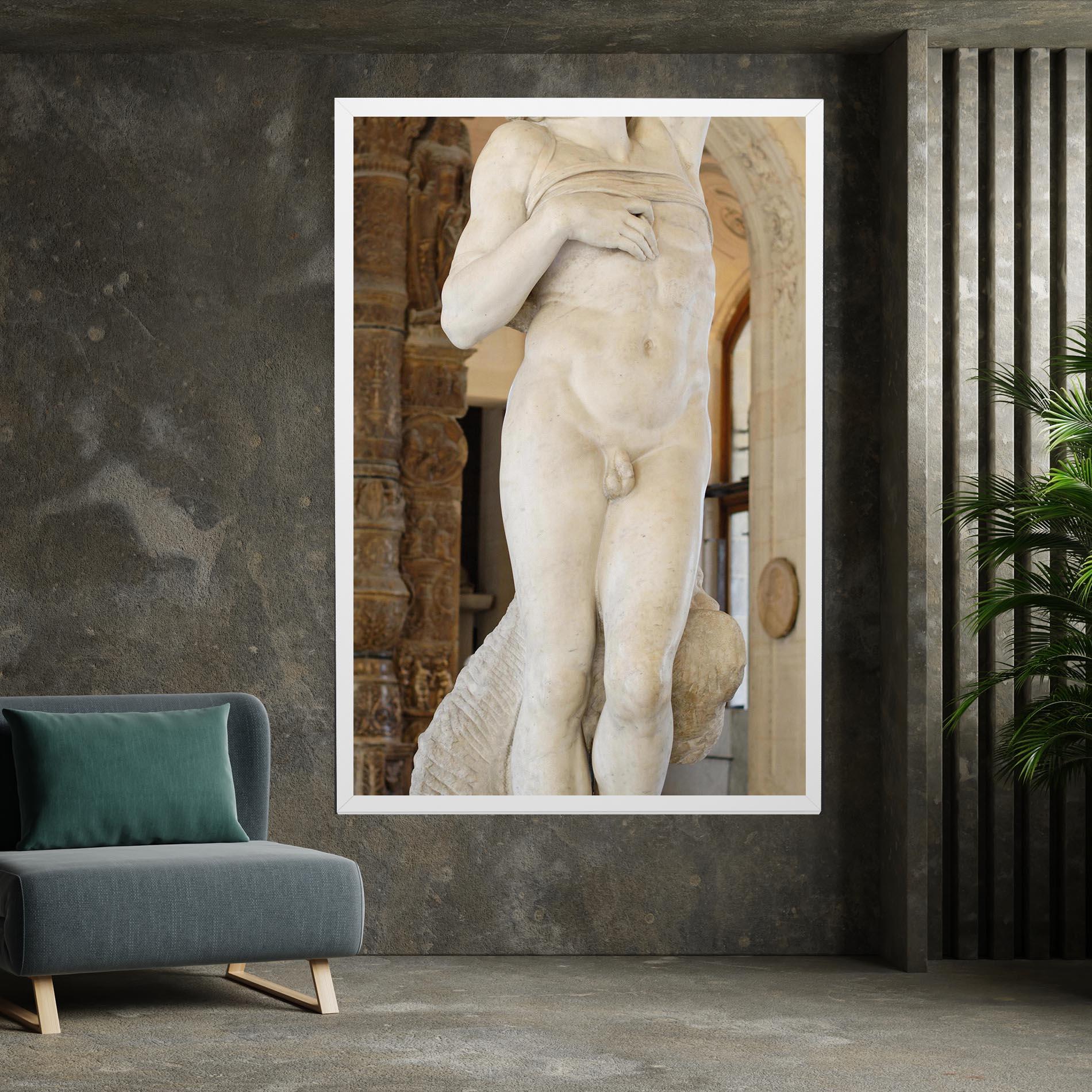 Leinwandbild Dying Slave mockup 7