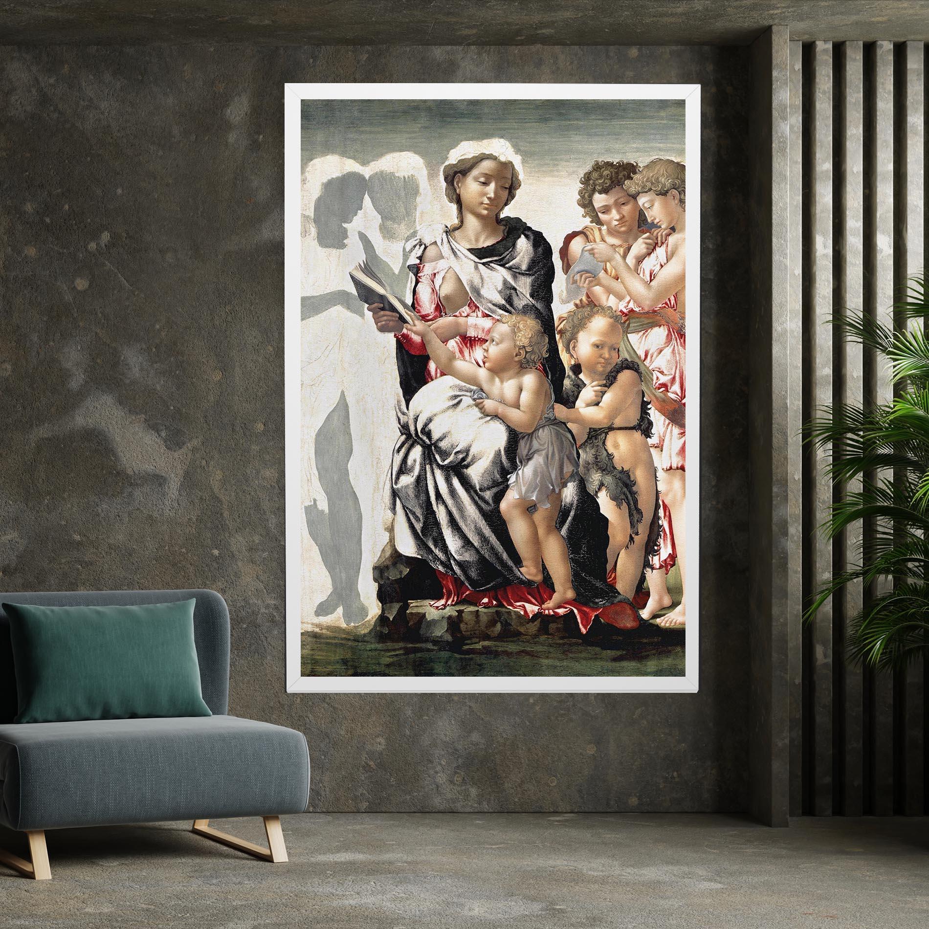 Leinwandbild Manchester Madonna mockup 7