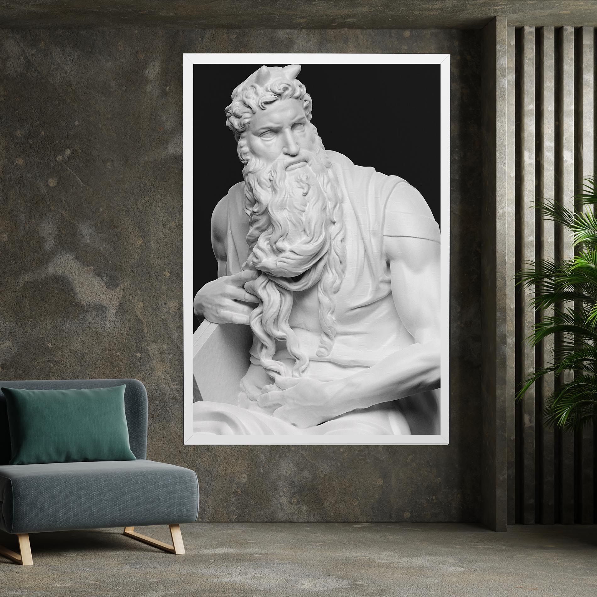 Moses Statue mockup 7