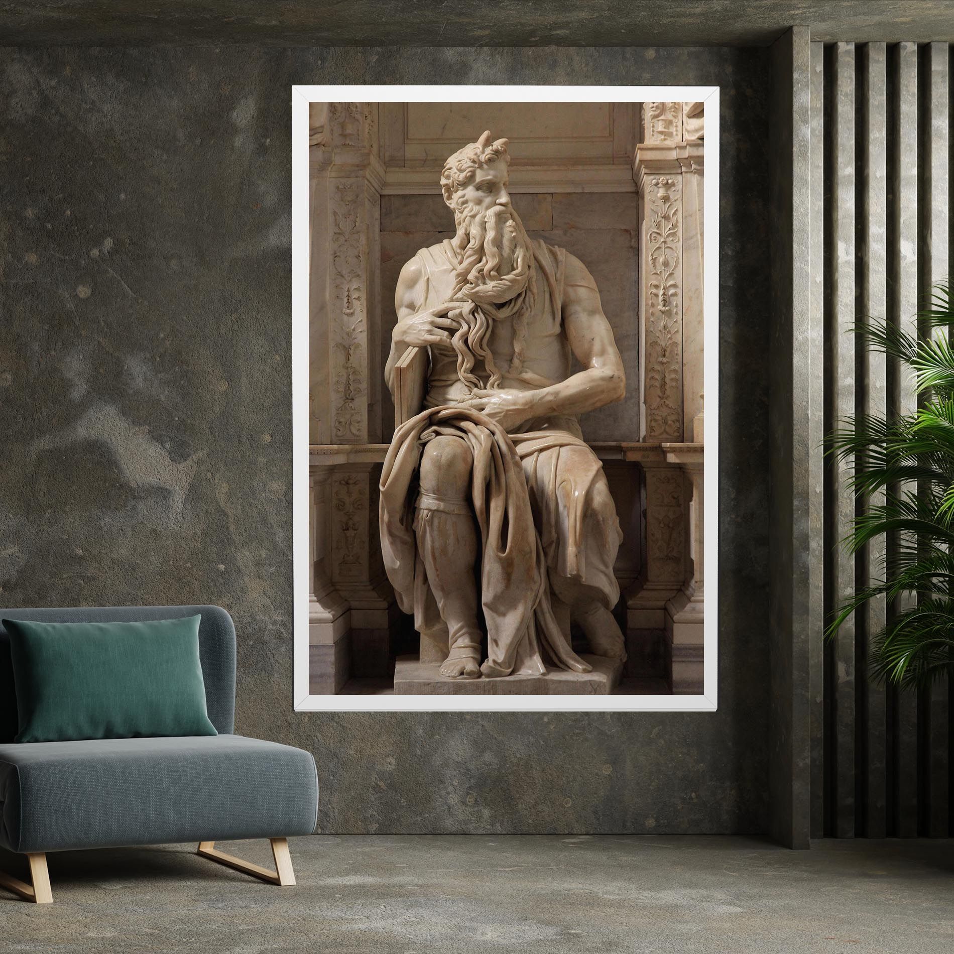 Statue Moses mockup 7
