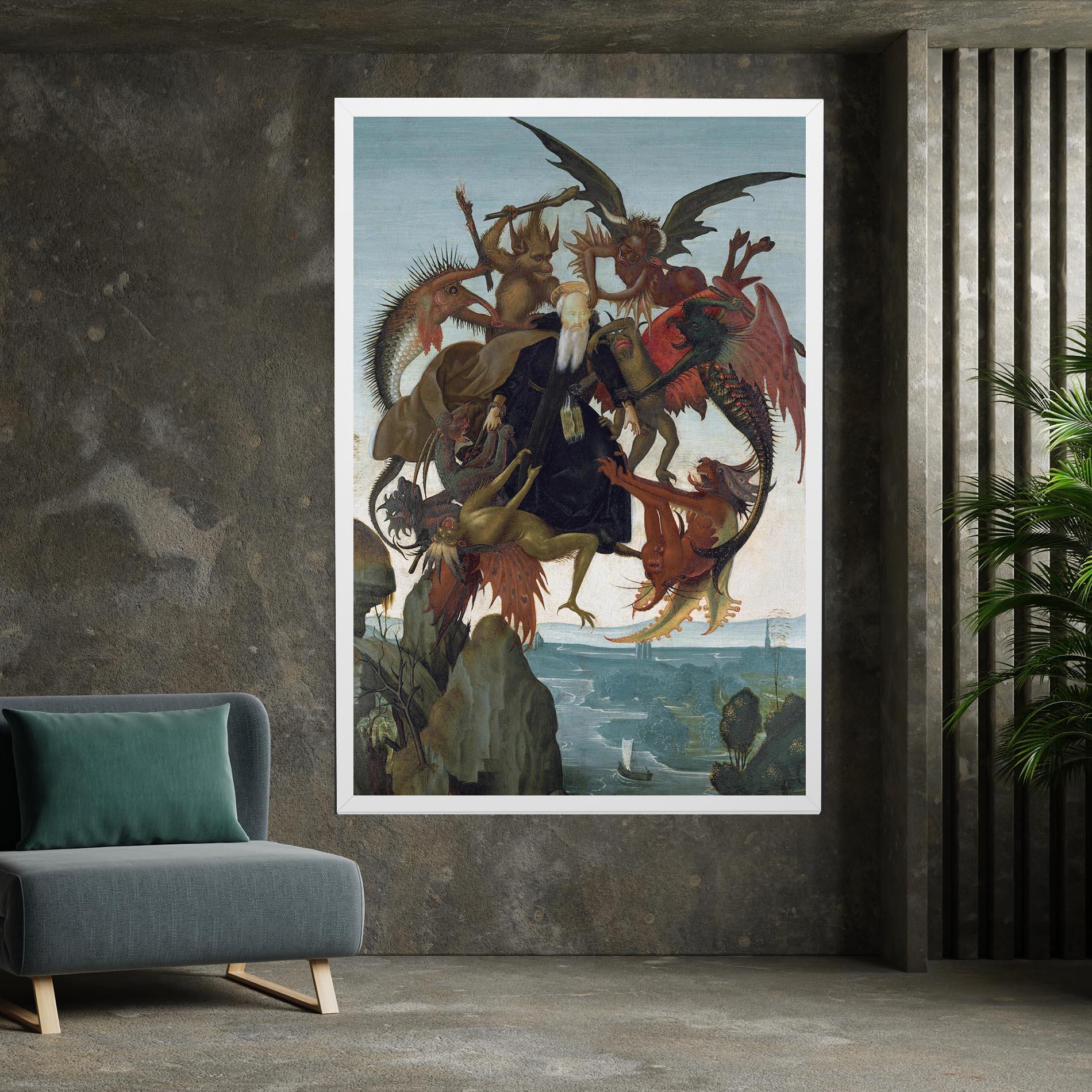 Leinwandbild Torment Of Saint mockup 7