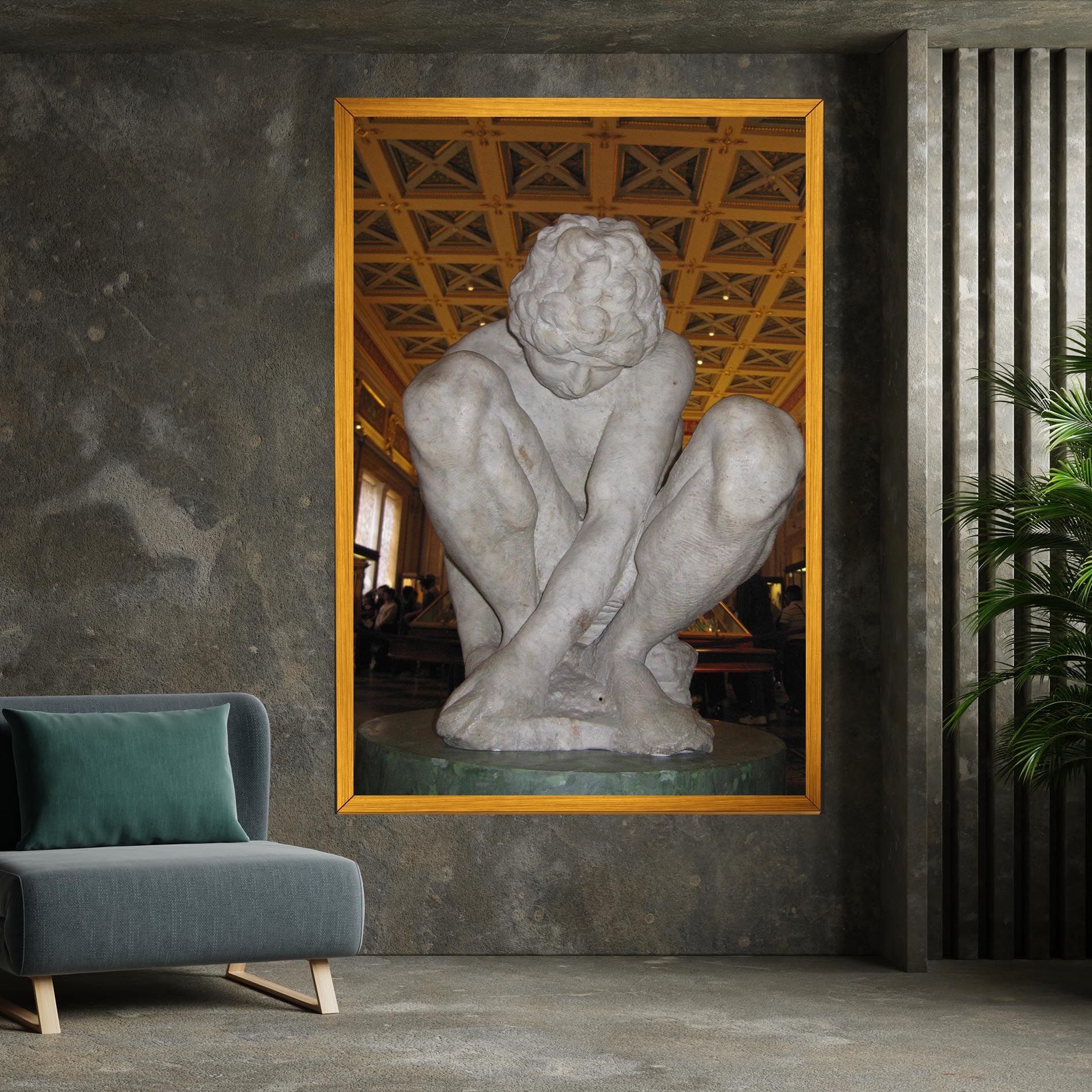 Crouching Boy mockup 7