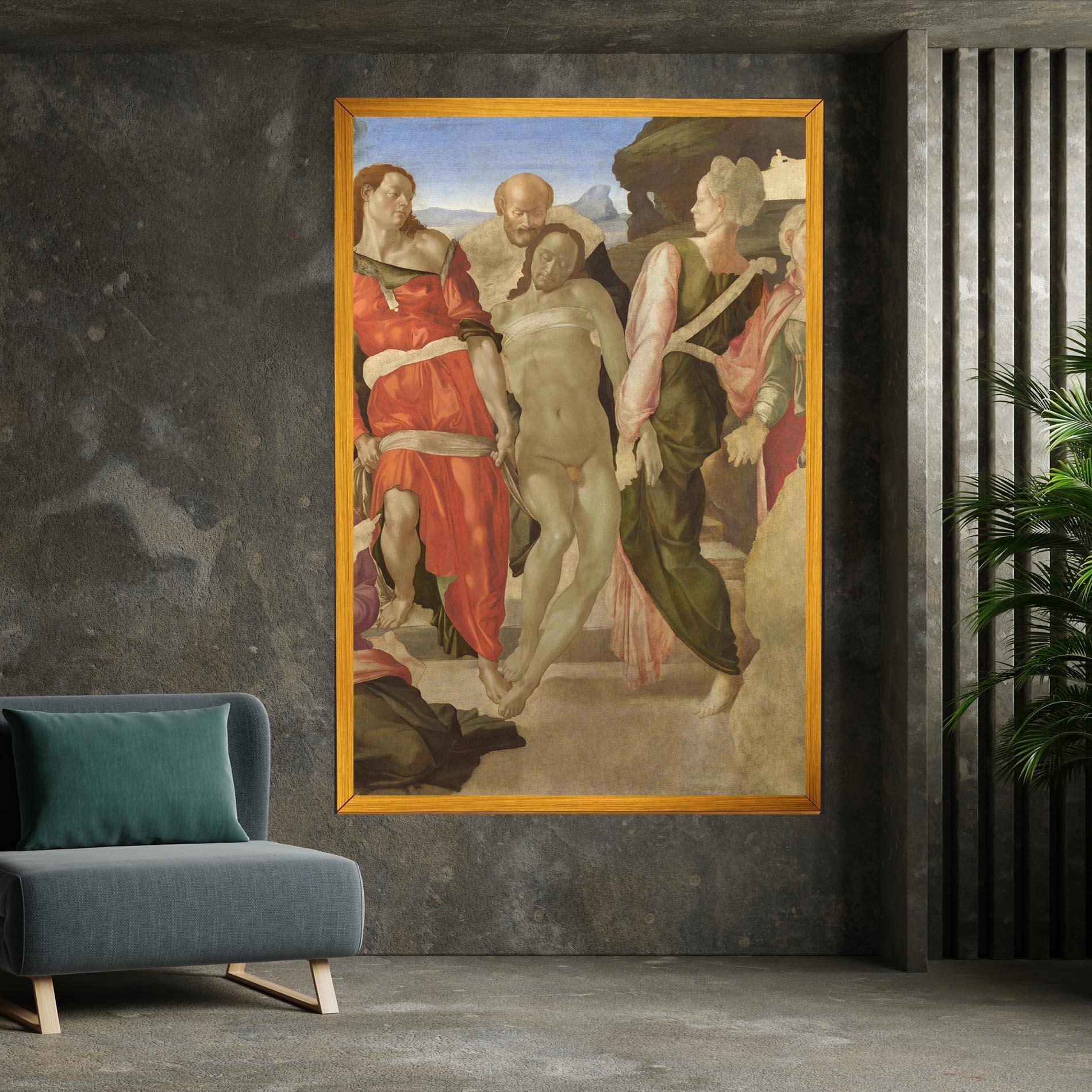 Leinwandbild Entombment mockup 7