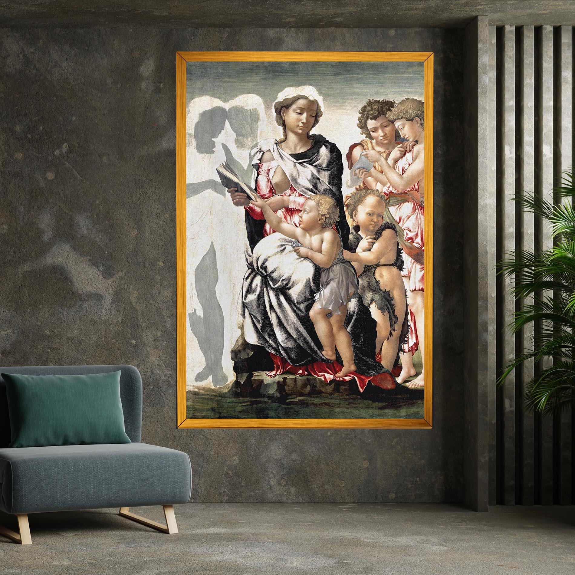 Leinwandbild Manchester Madonna mockup 7