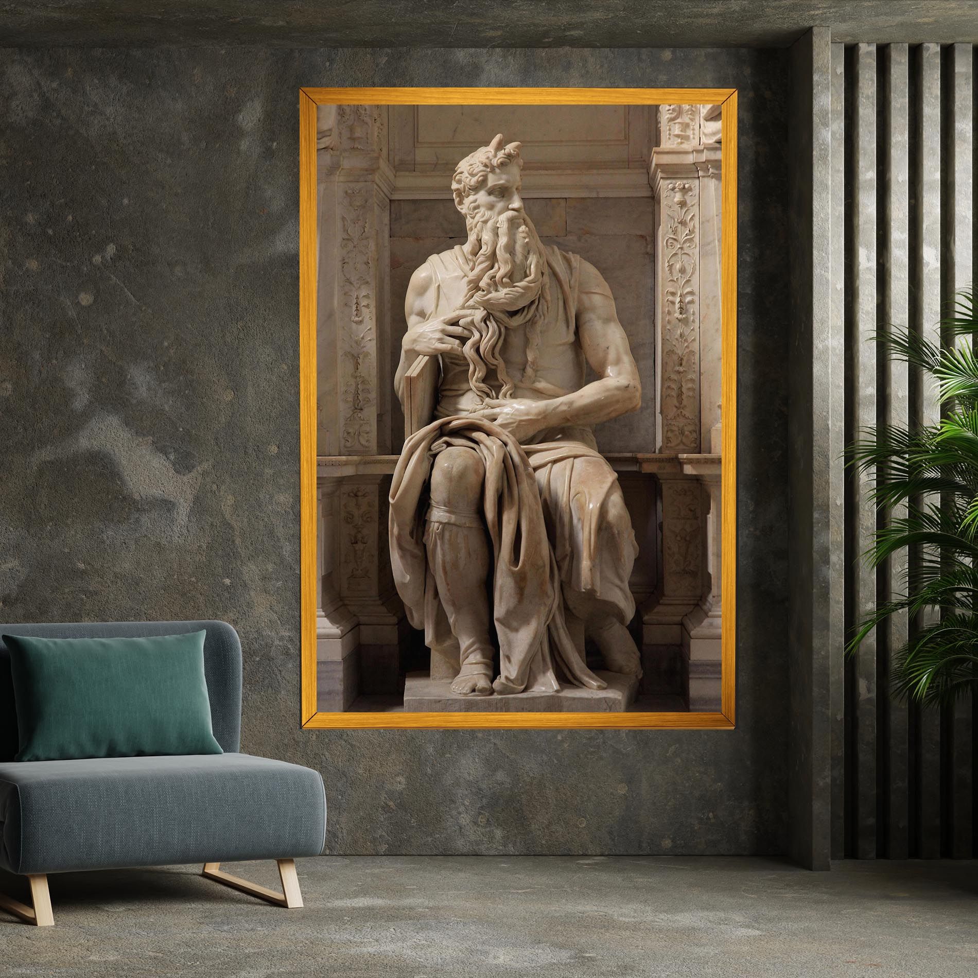Statue Moses mockup 7
