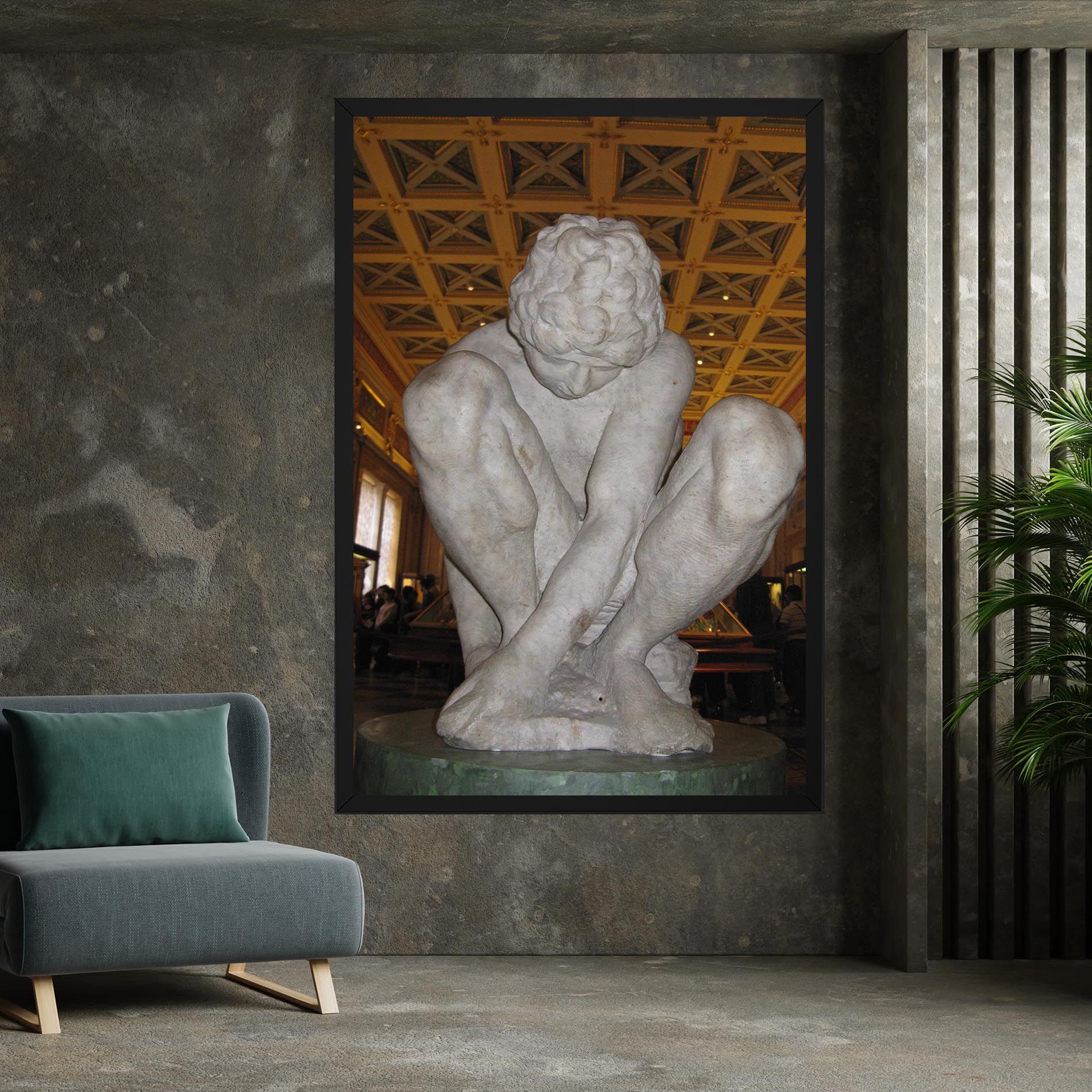 Crouching Boy mockup 7