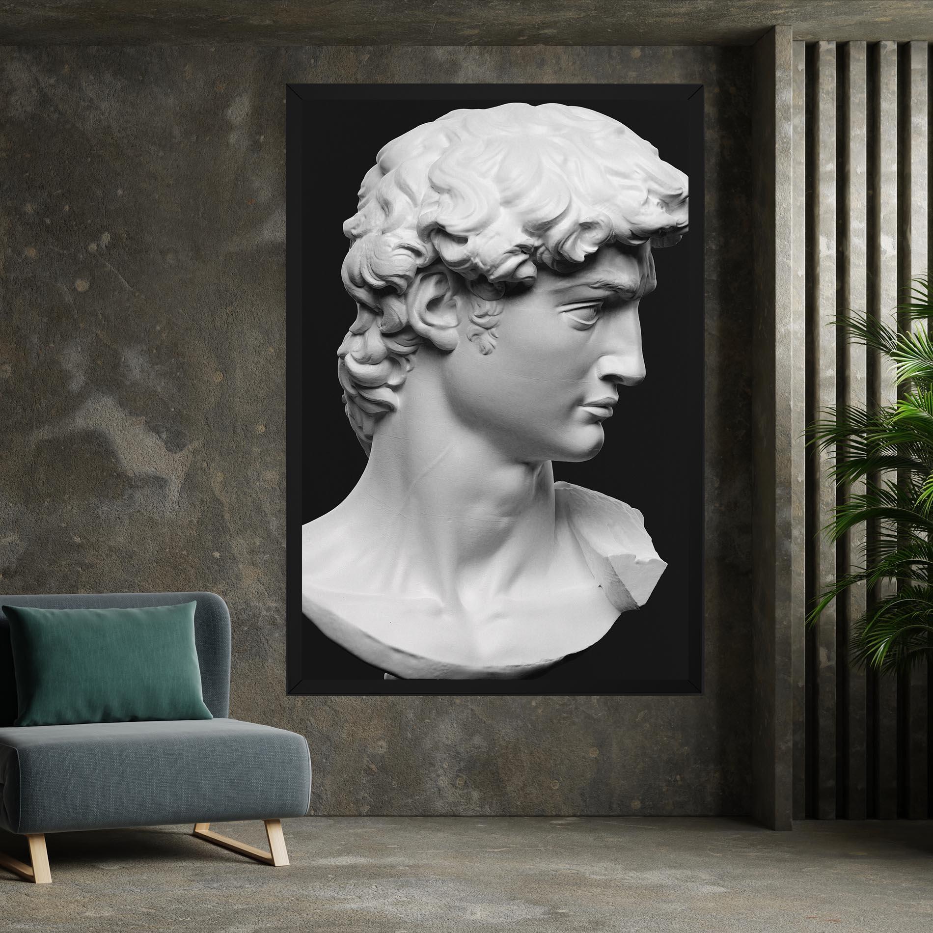 Leinwandbild David Head mockup 7