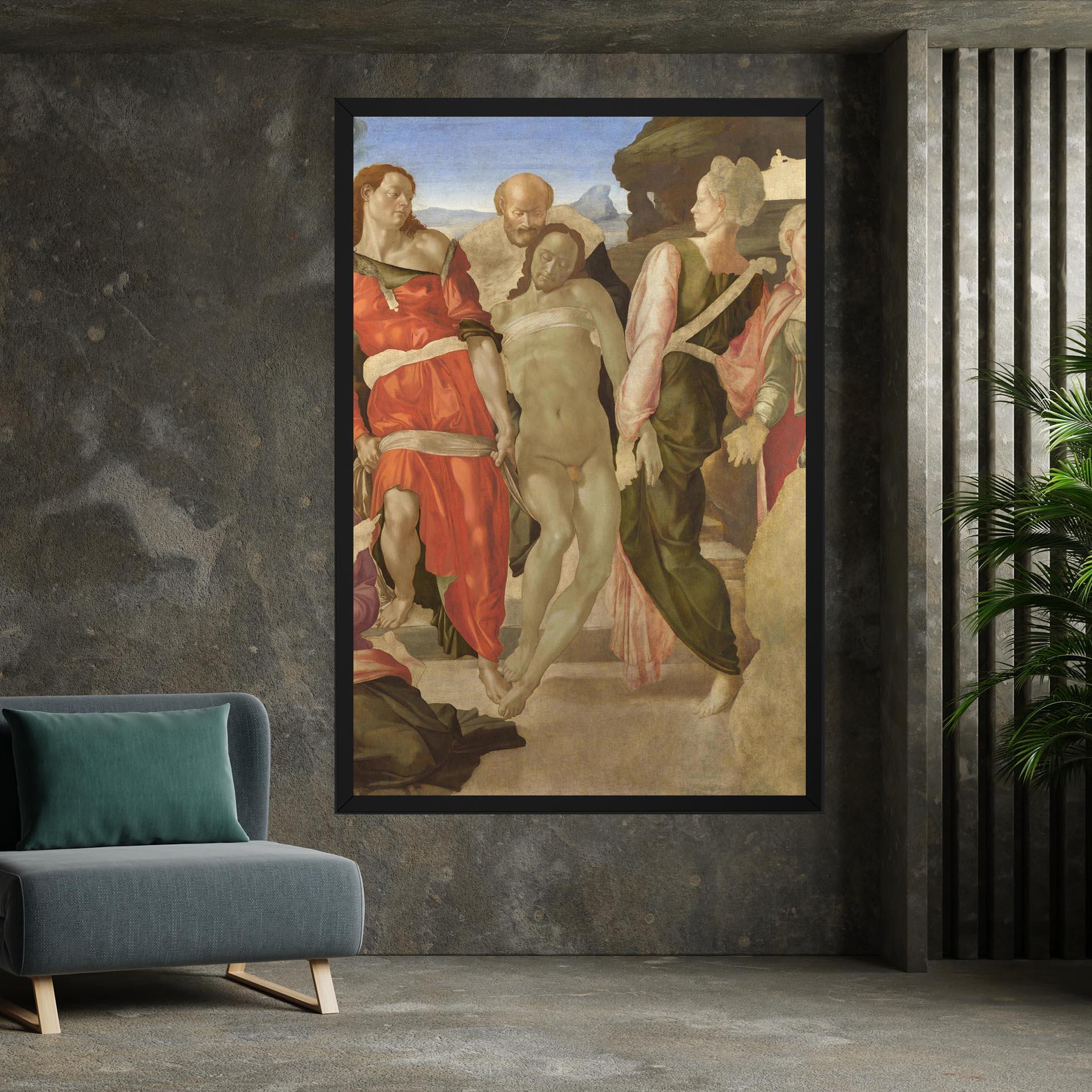 Leinwandbild Entombment mockup 7